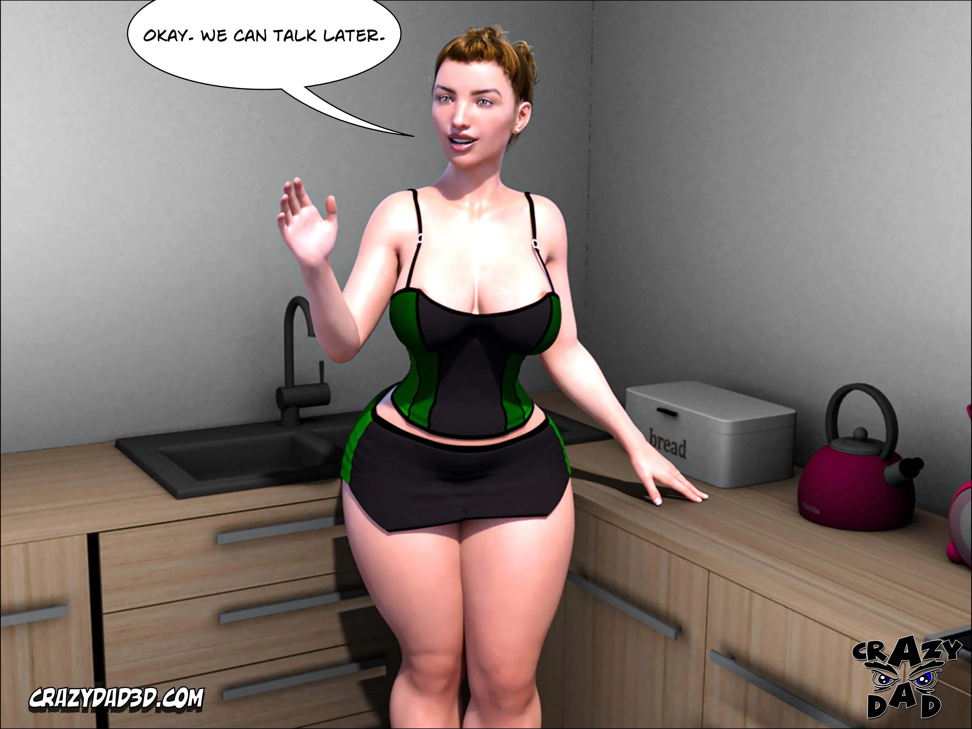 Father-In-Law At Home [CrazyDad3D] - Chapter 19 — Page 5