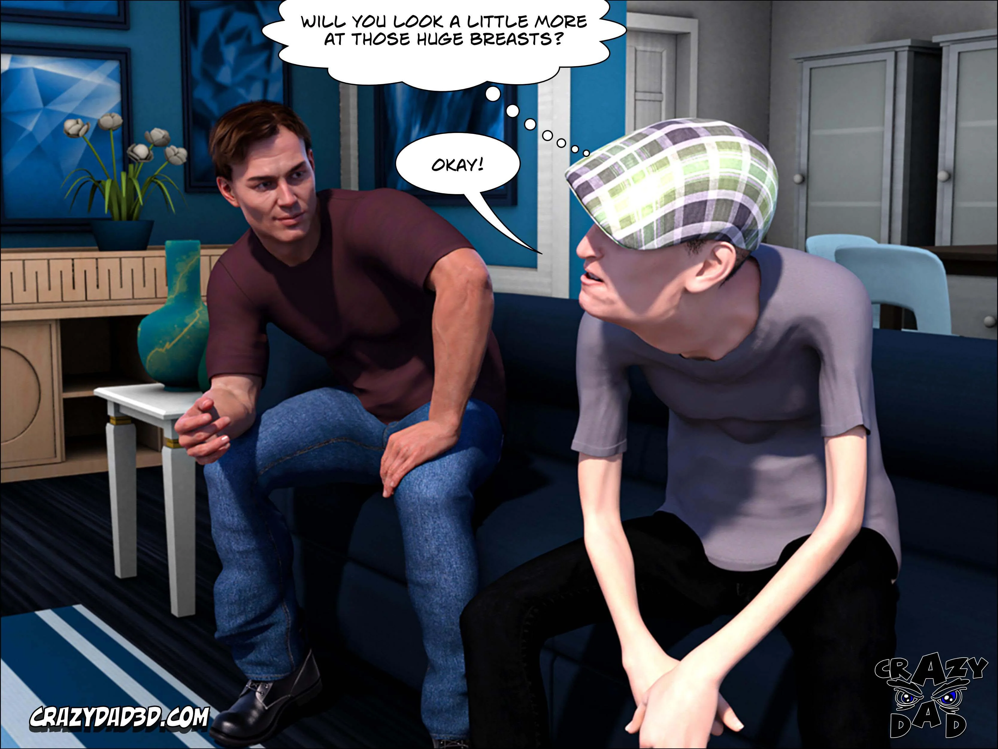 Father-In-Law At Home [CrazyDad3D] - Chapter 19 — Page 61