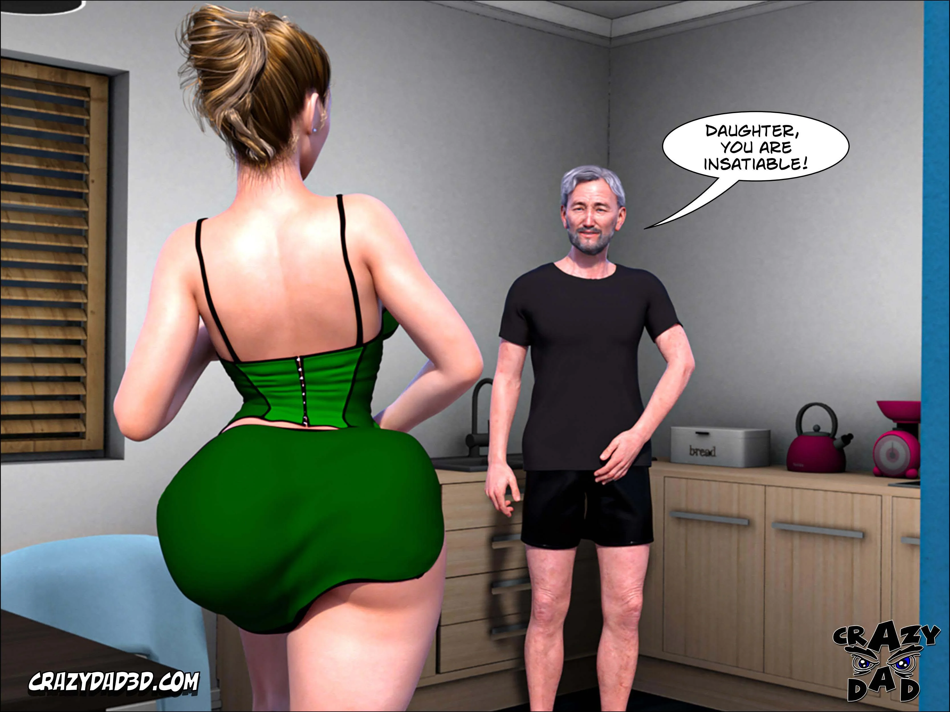 Father-In-Law At Home [CrazyDad3D] - Chapter 19 — Page 8