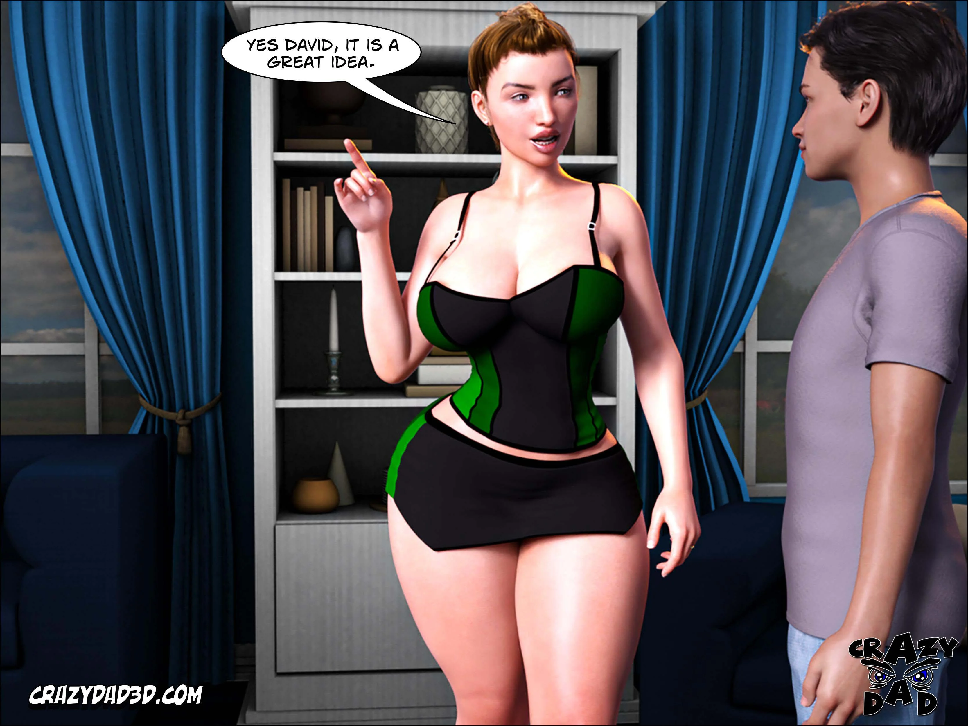 Father-In-Law At Home [CrazyDad3D] - Chapter 20 — Page 22