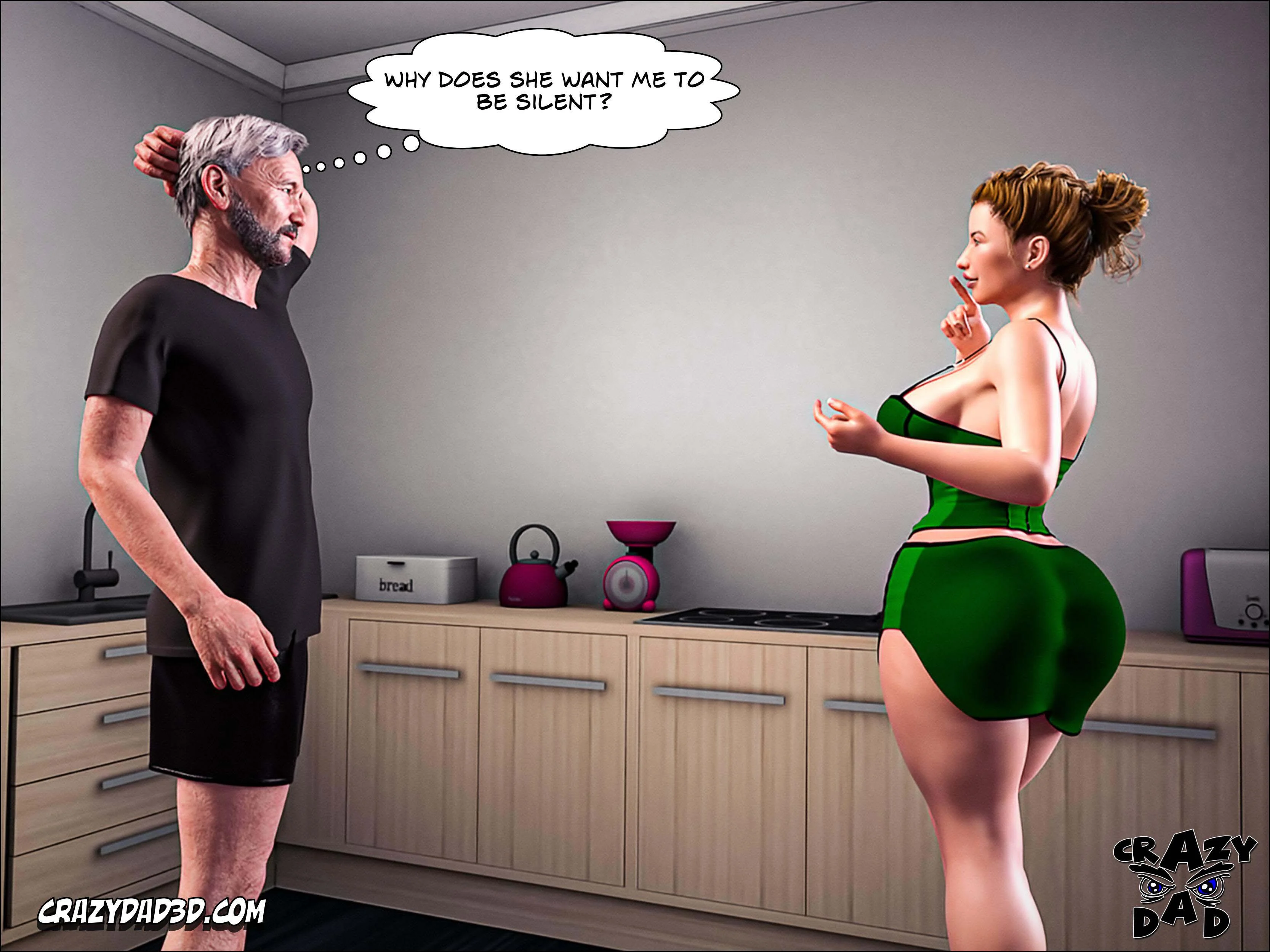 Father-In-Law At Home [CrazyDad3D] - Chapter 18 — Page 56