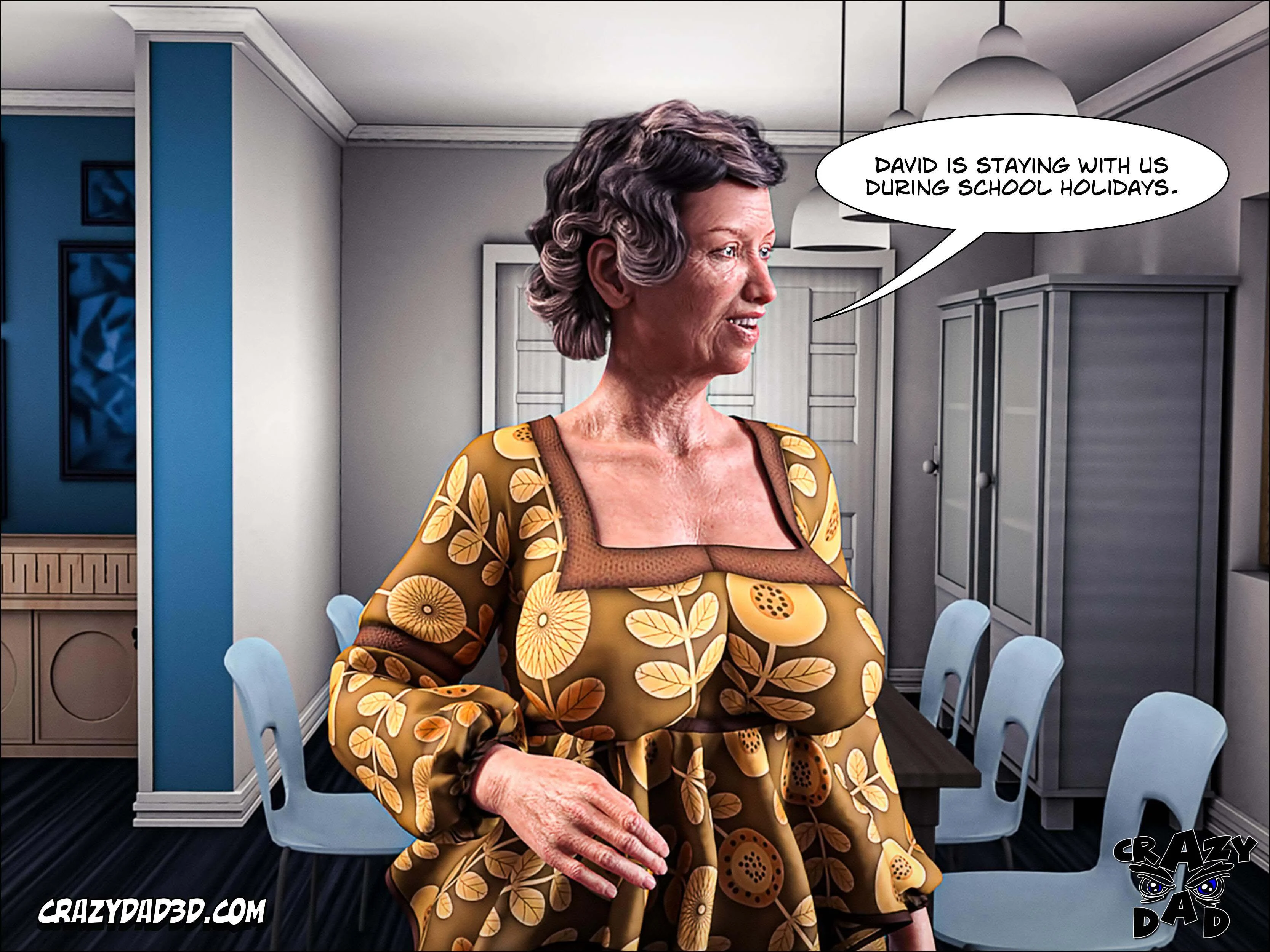Father-In-Law At Home [CrazyDad3D] - Chapter 18 — Page 83