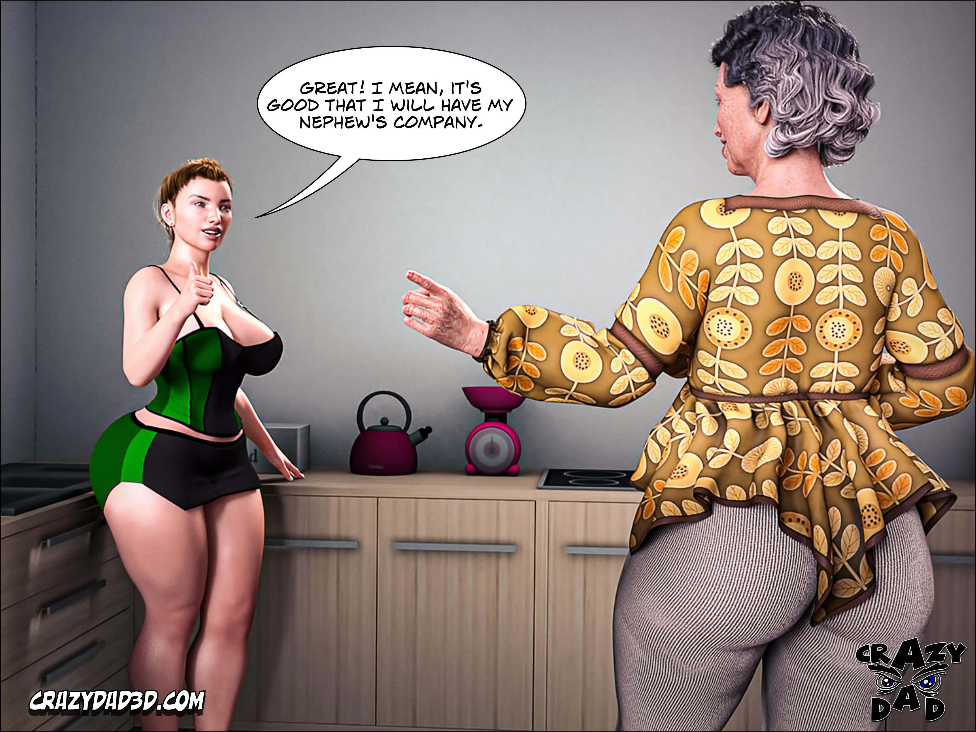 Father-In-Law At Home [CrazyDad3D] - Chapter 18 — Page 85
