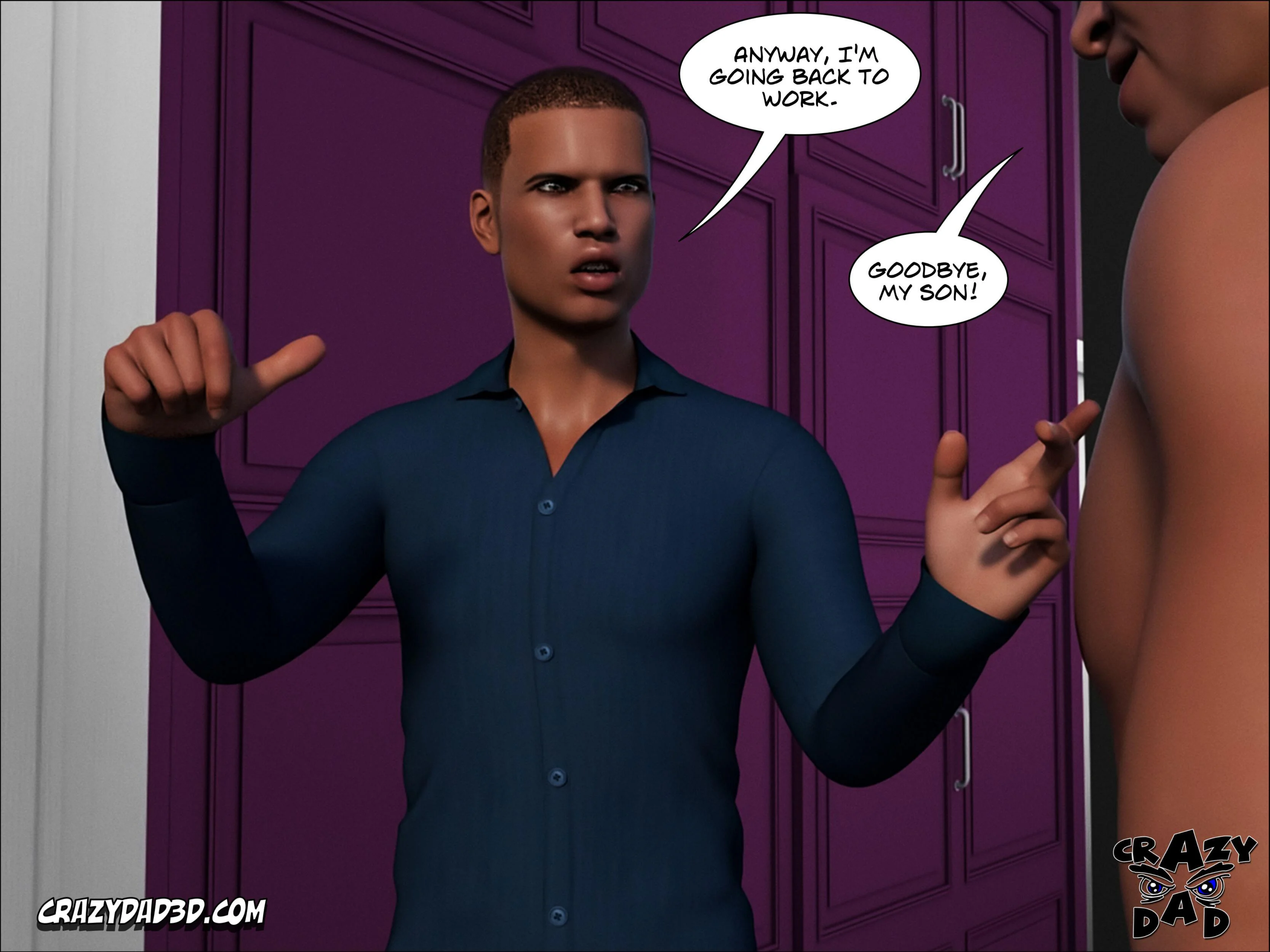 Father-In-Law At Home [CrazyDad3D] - Chapter 2 — Page 16