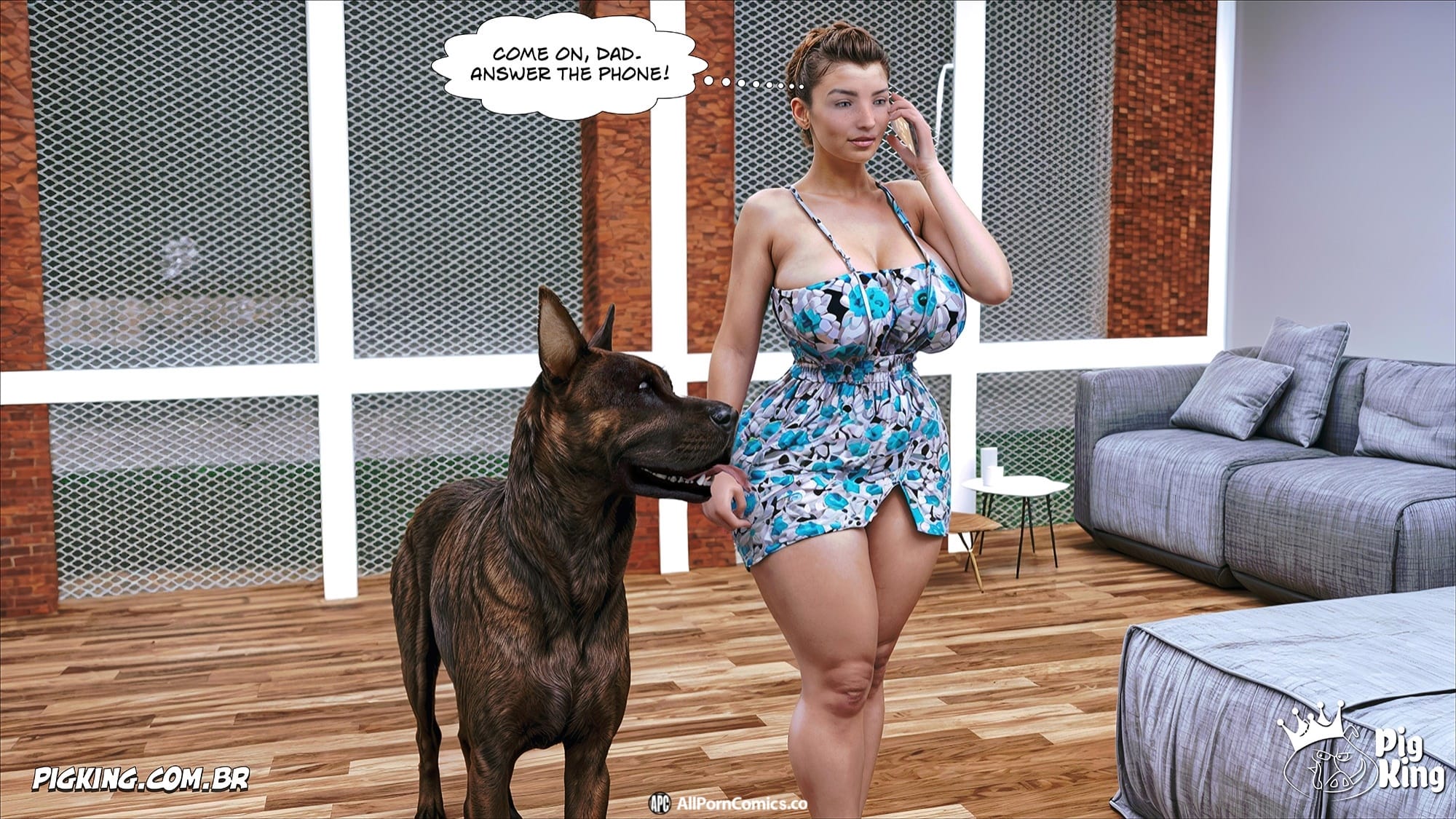 Father-In-Law At Home [CrazyDad3D] - Chapter 57 — Page 51