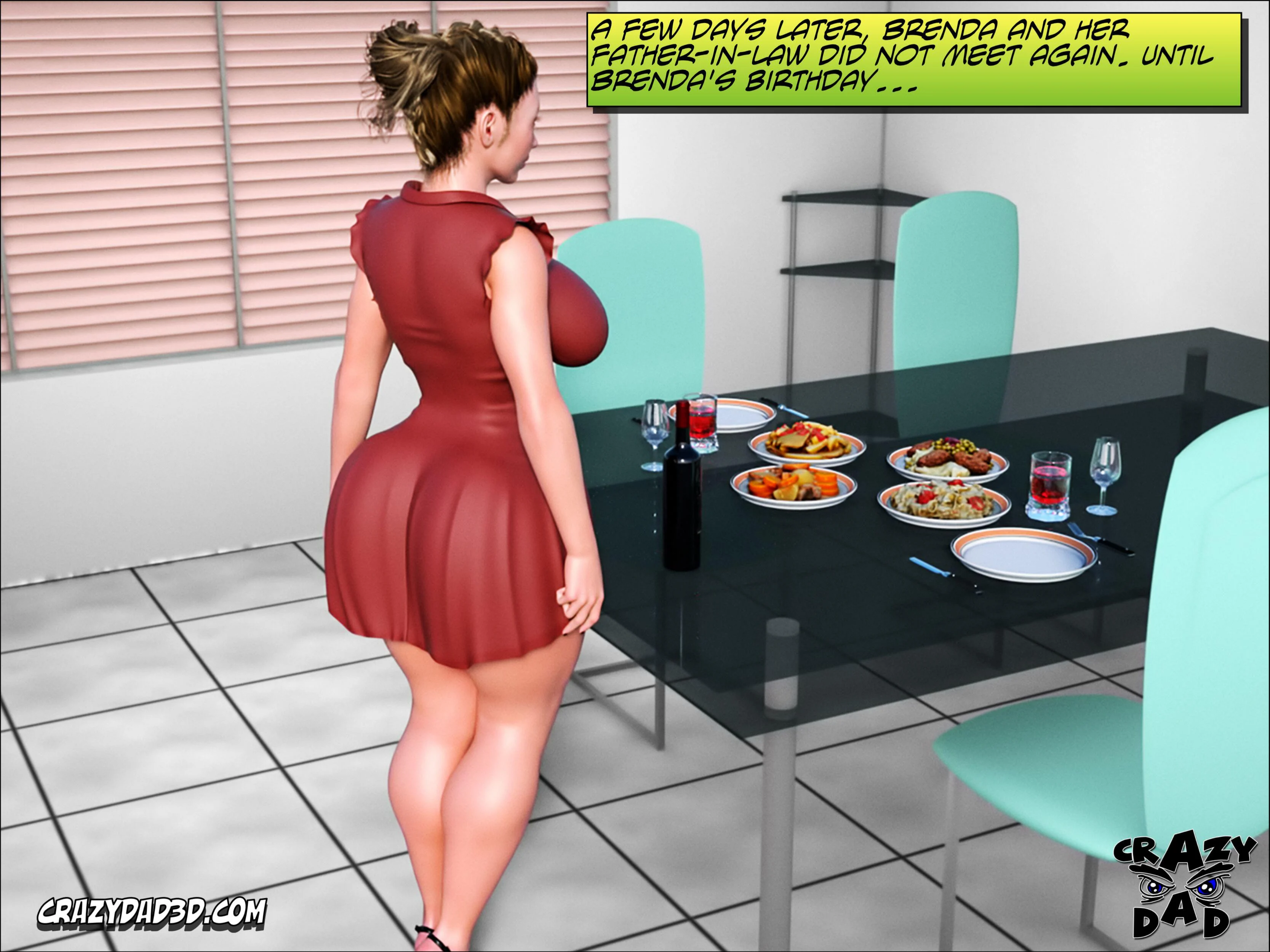 Father-In-Law At Home [CrazyDad3D] - Chapter 3 — Page 39