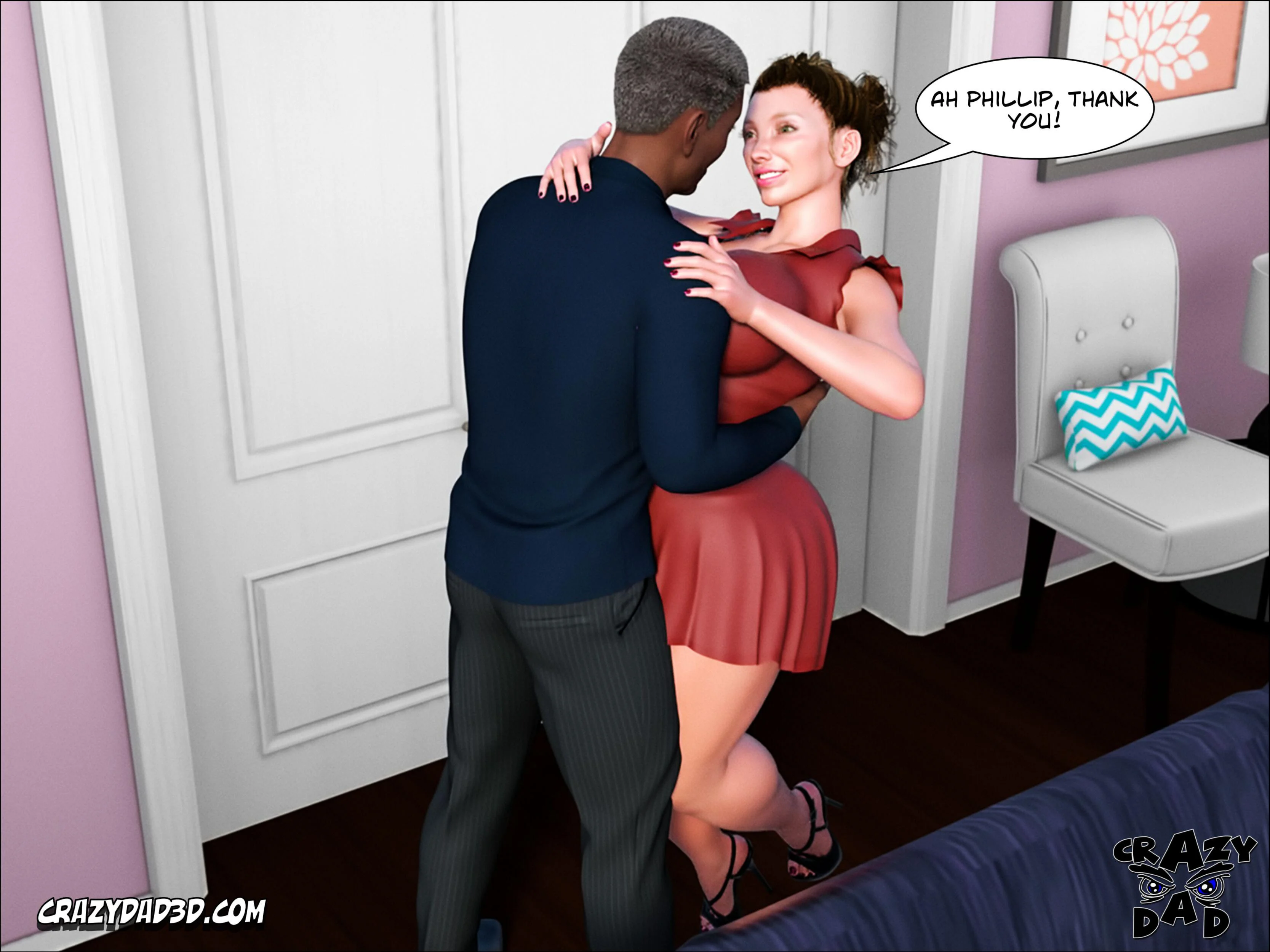 Father-In-Law At Home [CrazyDad3D] - Chapter 3 — Page 55