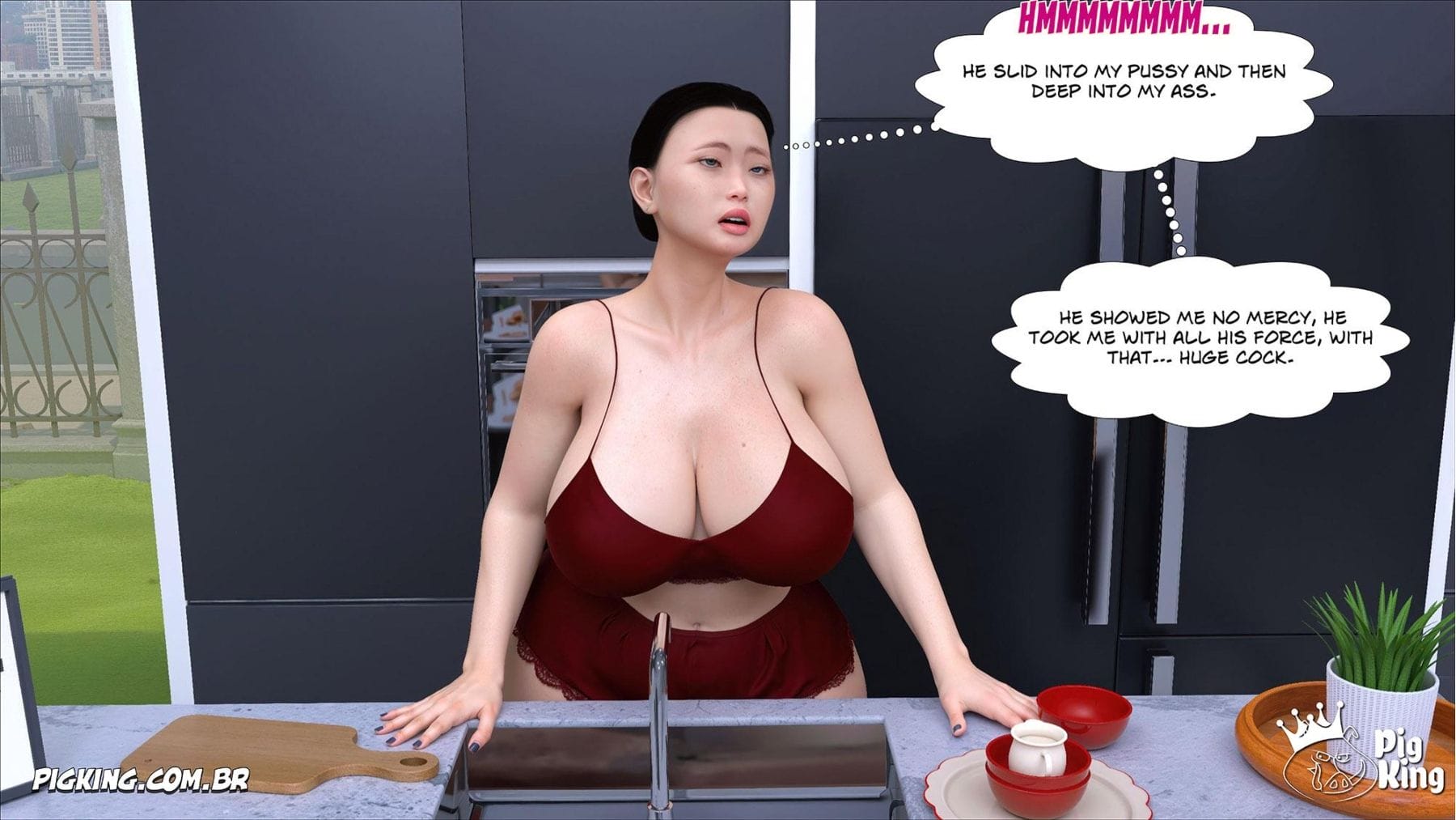 Kobayashi Family [CrazyDad3D] - Chapter 13 — Page 10