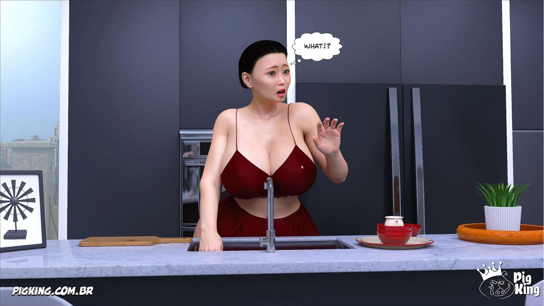 Kobayashi Family [CrazyDad3D] - Chapter 13 — Page 6