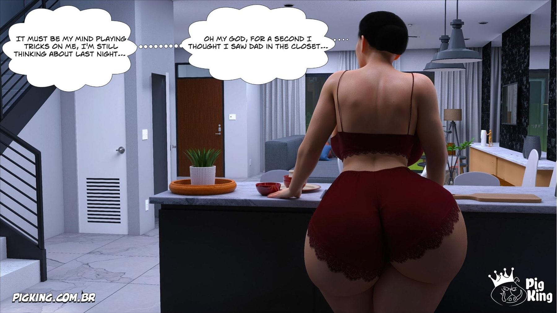 Kobayashi Family [CrazyDad3D] - Chapter 13 — Page 7