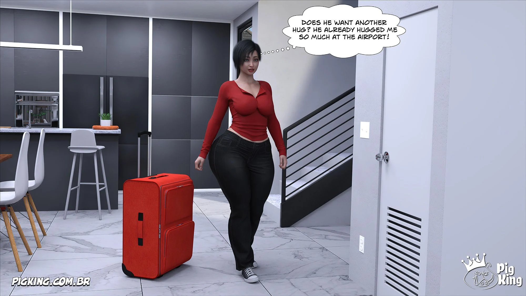 Kobayashi Family [CrazyDad3D] - Chapter 2 — Page 68