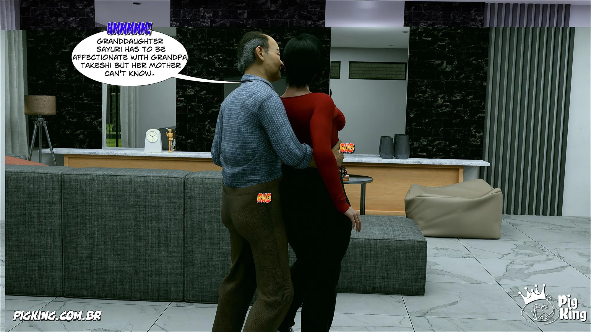 Kobayashi Family [CrazyDad3D] - Chapter 2 — Page 84