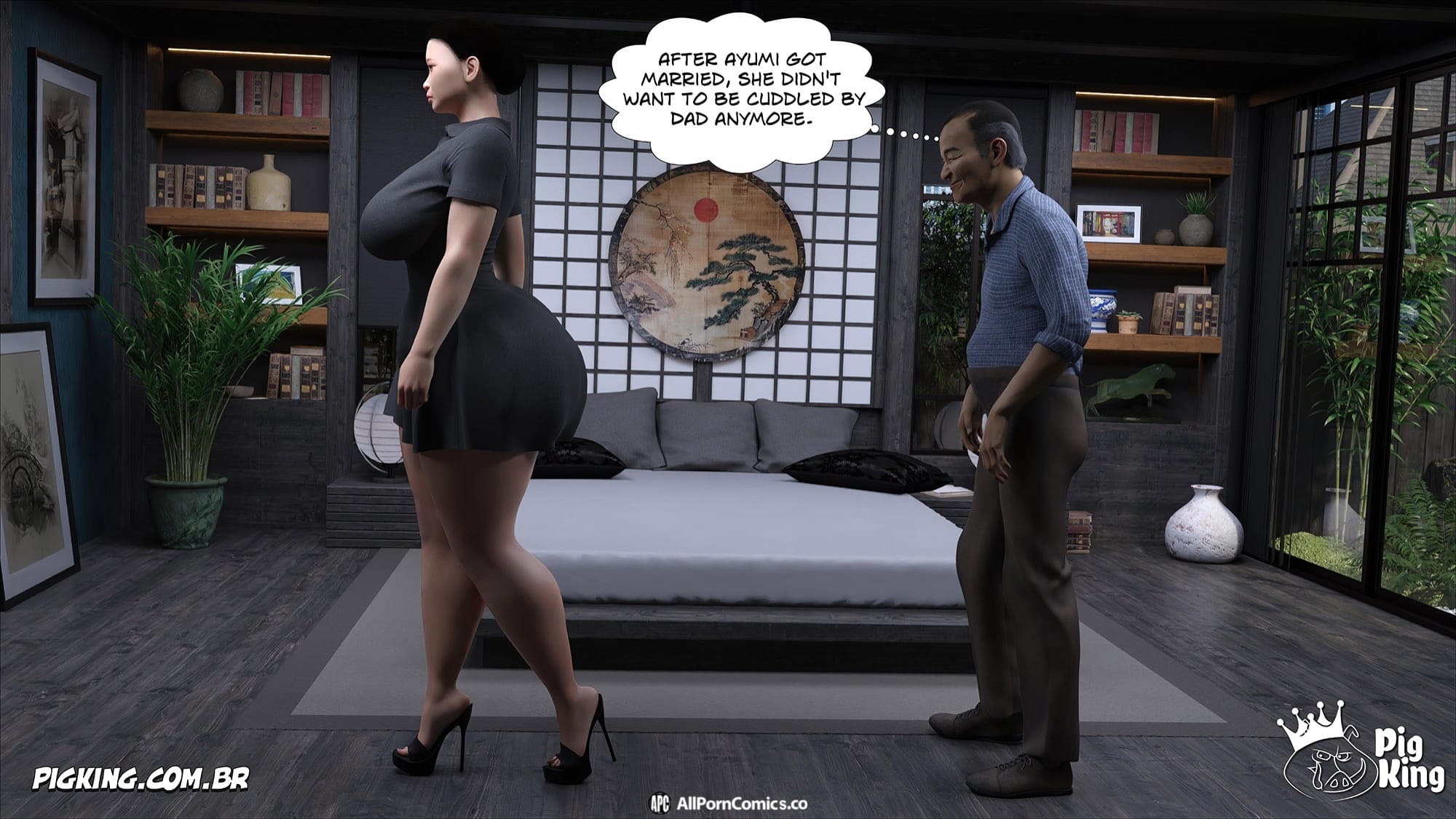 Kobayashi Family [CrazyDad3D] - Chapter 6 — Page 58