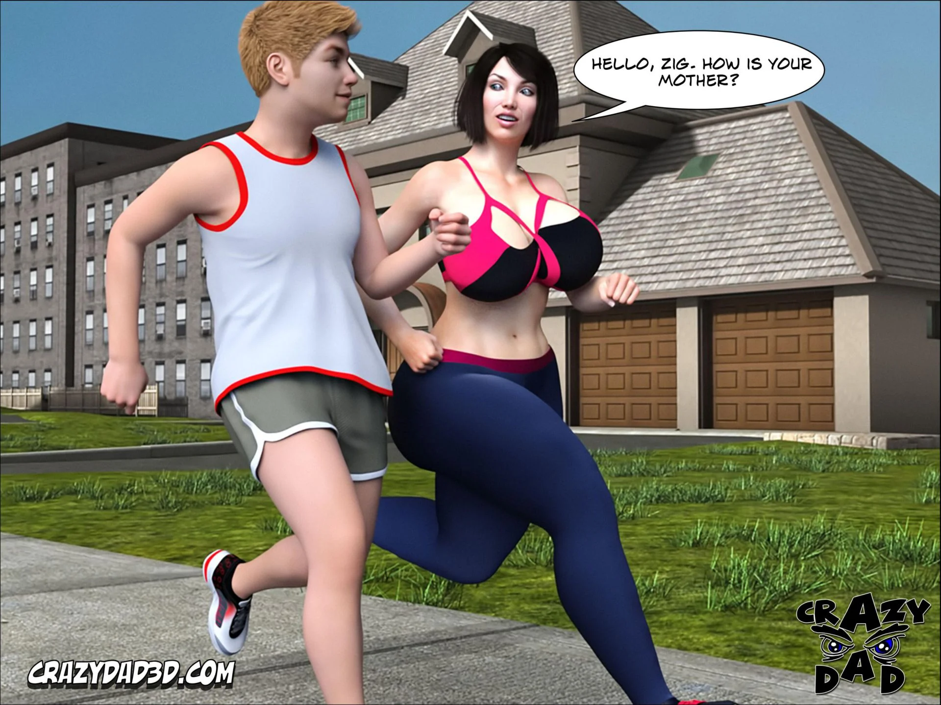 Foster Mother [CrazyDad3D] - Chapter 10 — Page 5