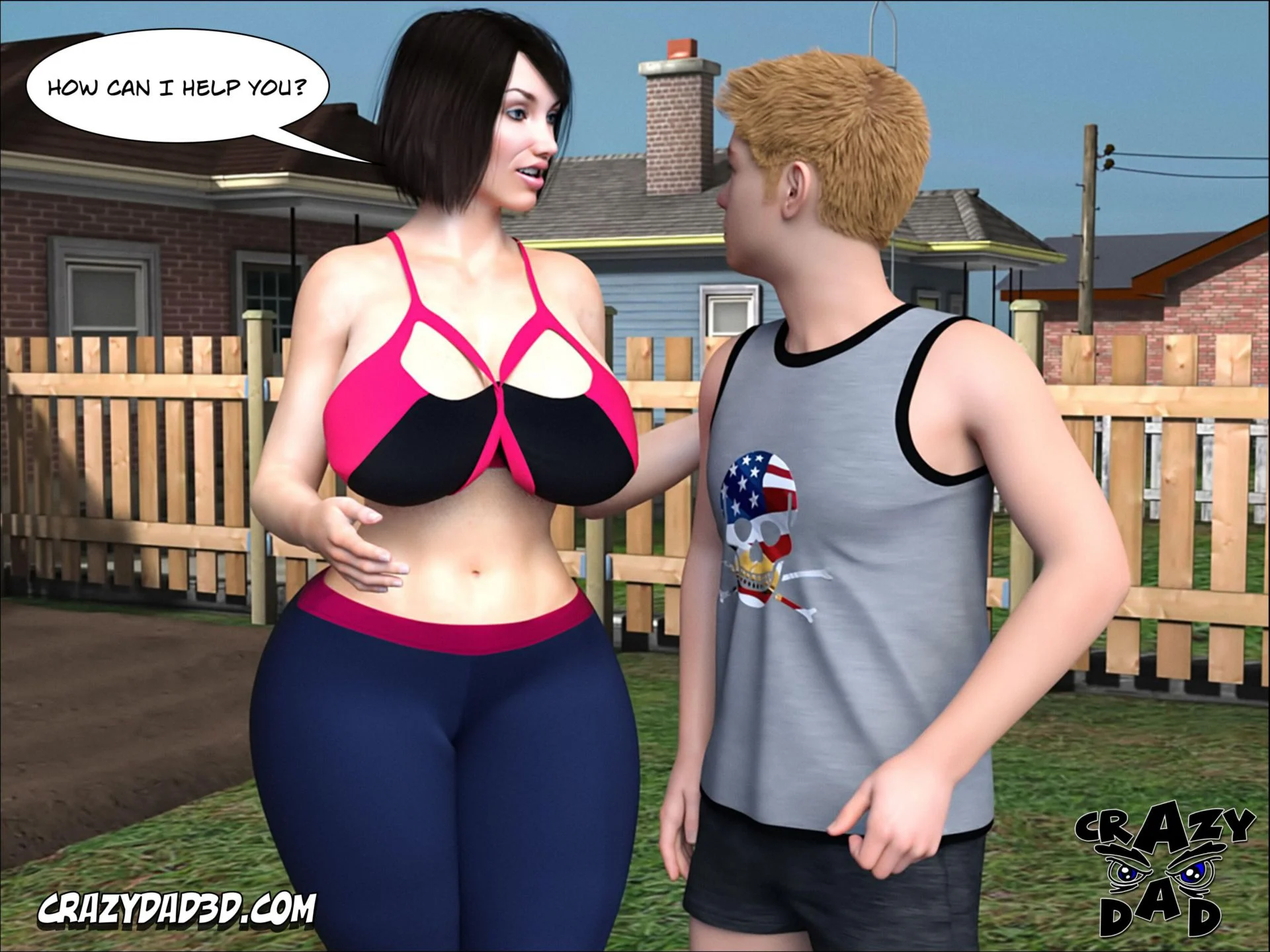 Foster Mother [CrazyDad3D] - Chapter 10 — Page 9
