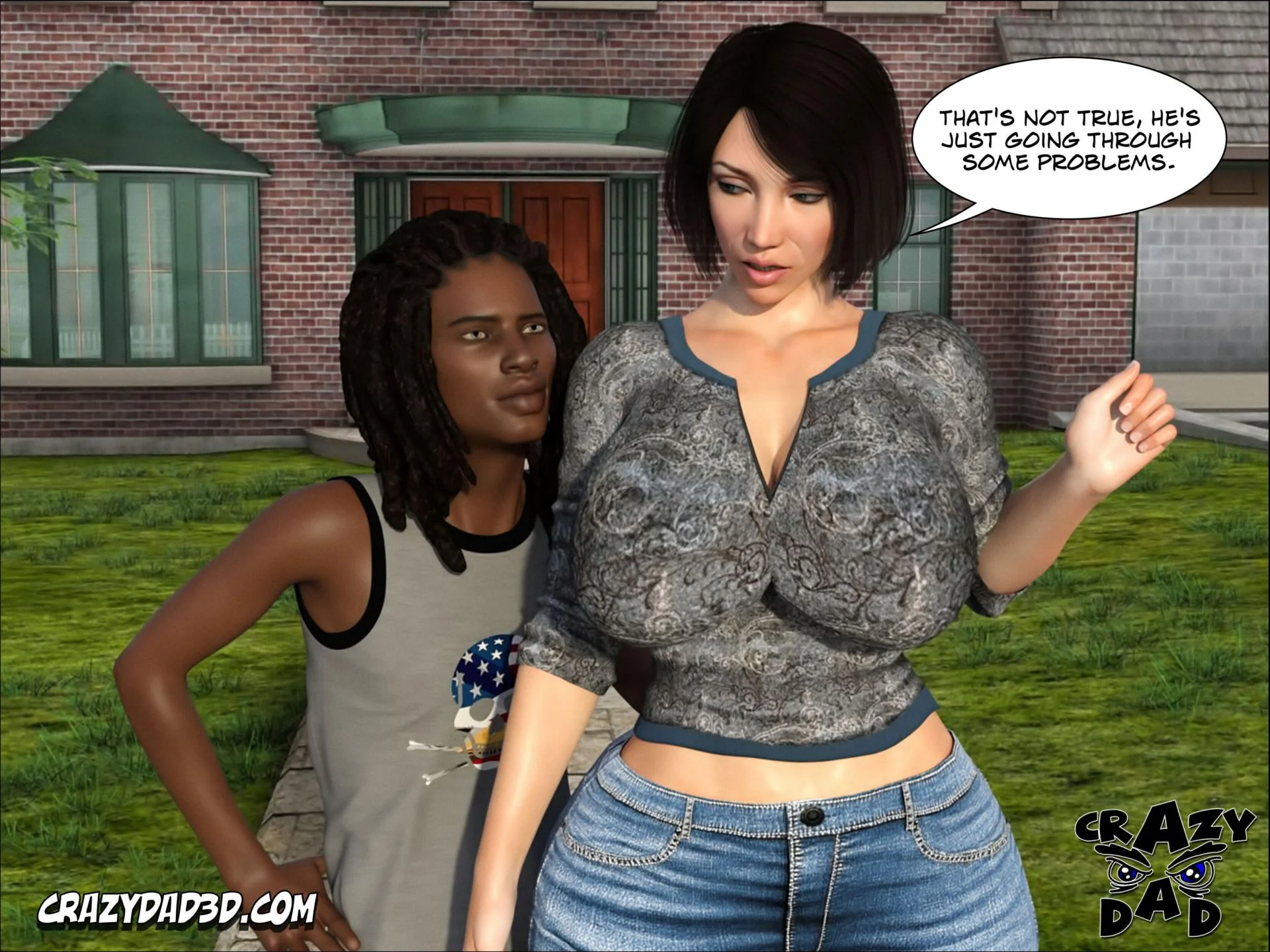 Foster Mother [CrazyDad3D] - Chapter 4 — Page 5