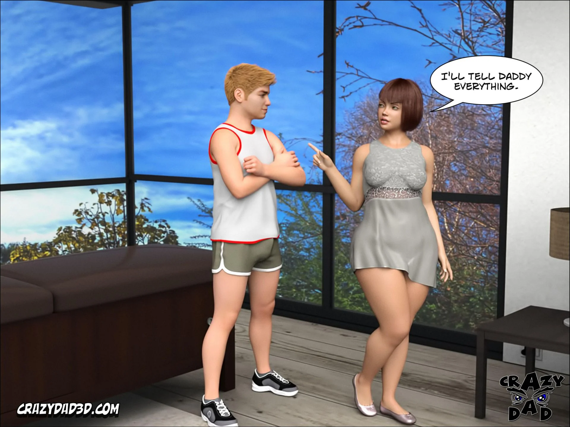 Foster Mother [CrazyDad3D] - Chapter 12 — Page 43