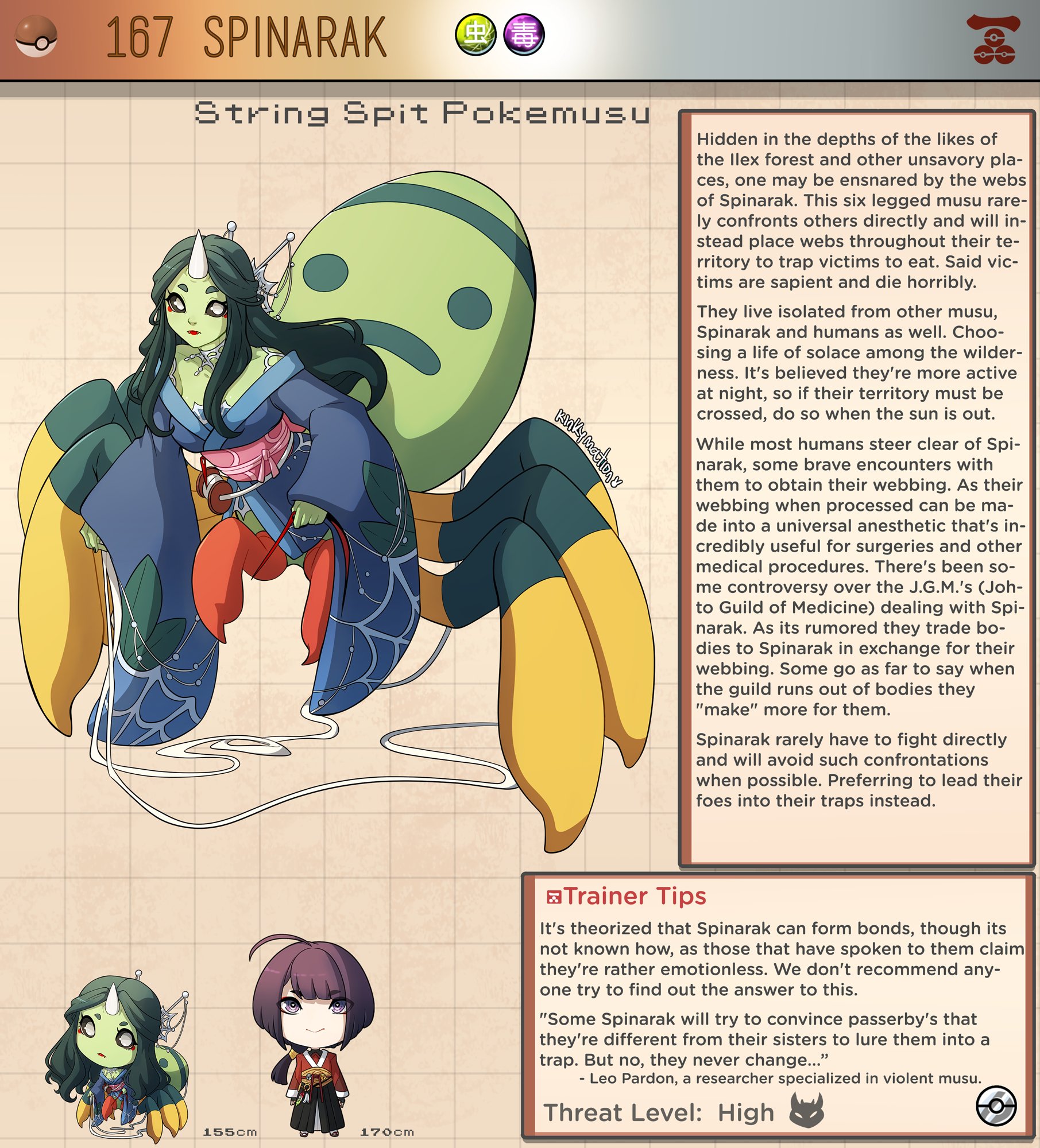 Pokemusu Dex (Pokemon) [Kinkymation] - Chapter 4 — Page 34