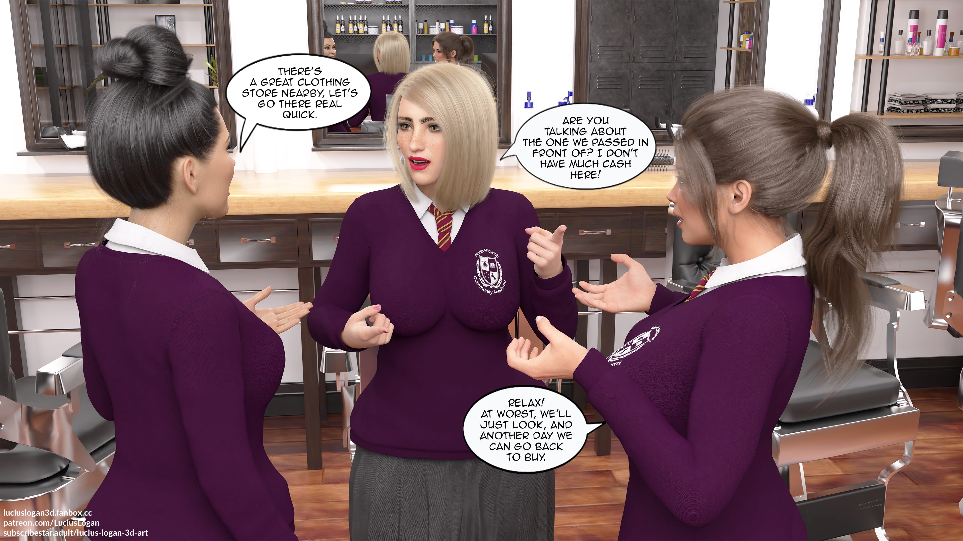 My New Girlfriend? [Lucius Logan] - Chapter 2 — Page 113