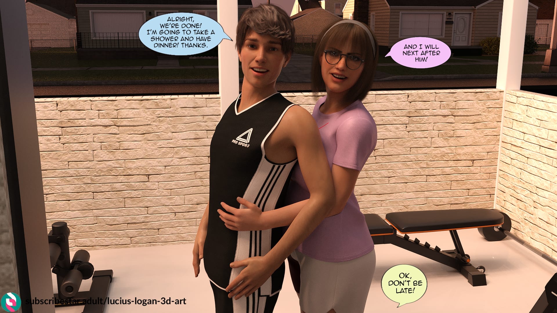 My New Girlfriend? [Lucius Logan] - Chapter 1 — Page 32