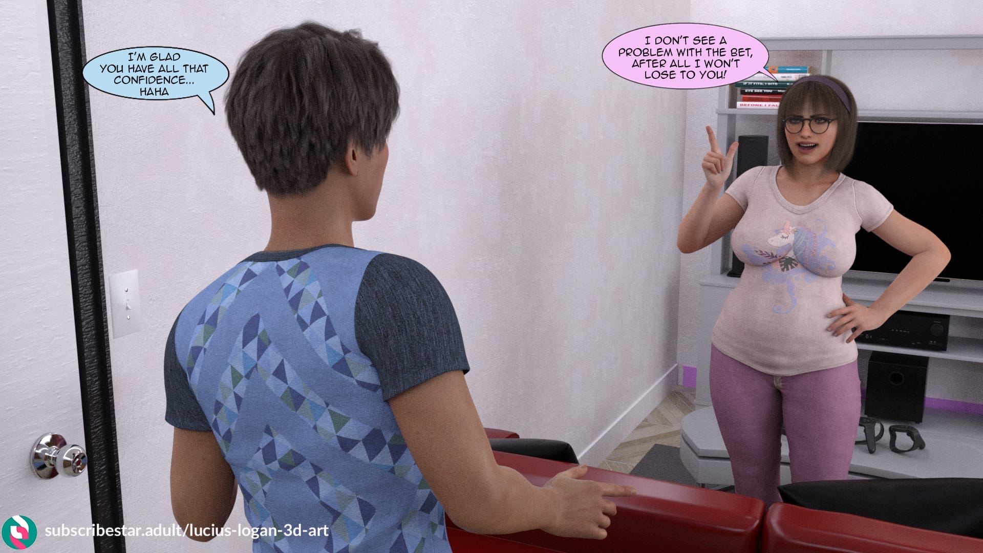 My New Girlfriend? [Lucius Logan] - Chapter 1 — Page 55