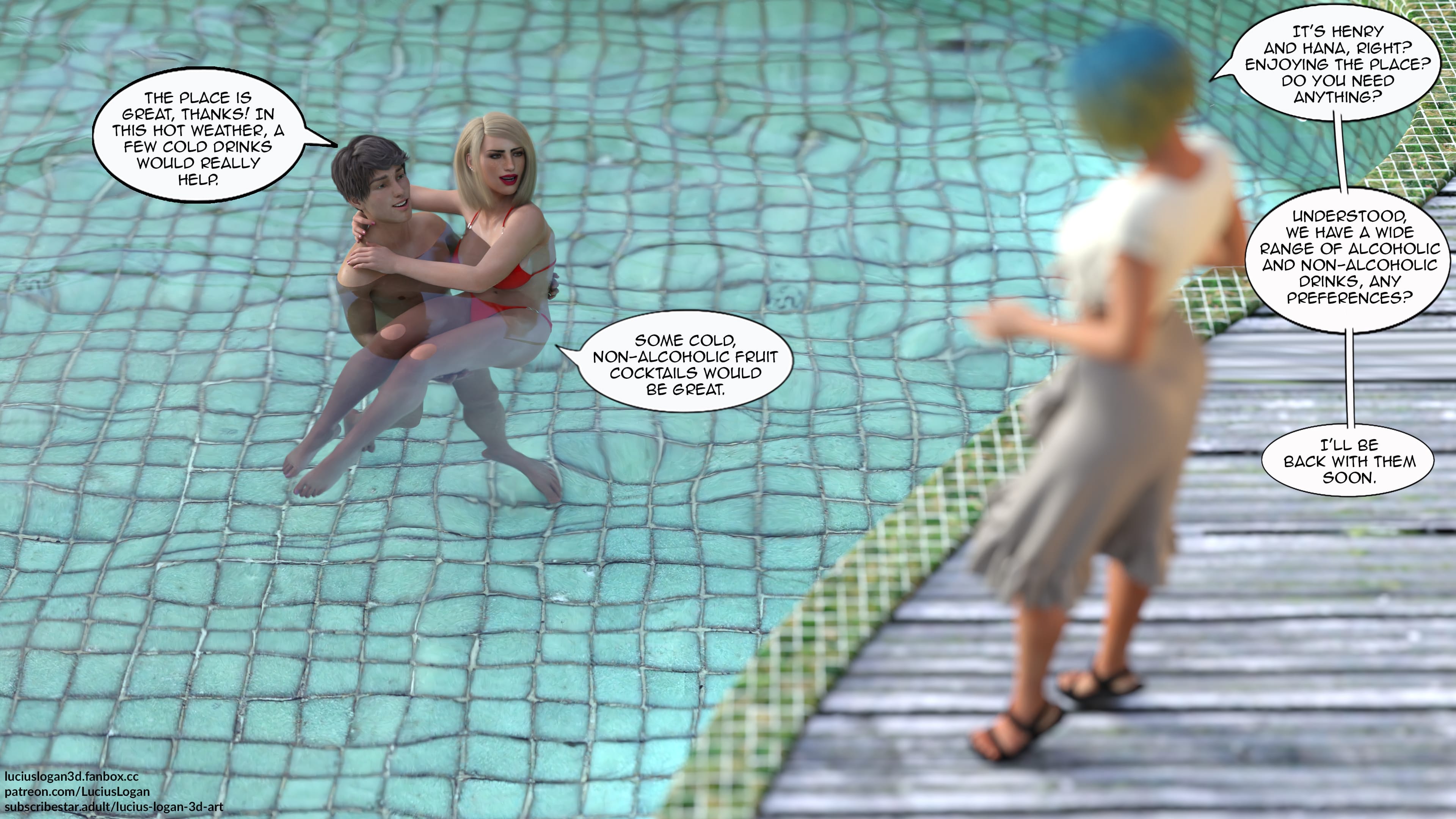 My New Girlfriend? [Lucius Logan] - Chapter 3 — Page 13