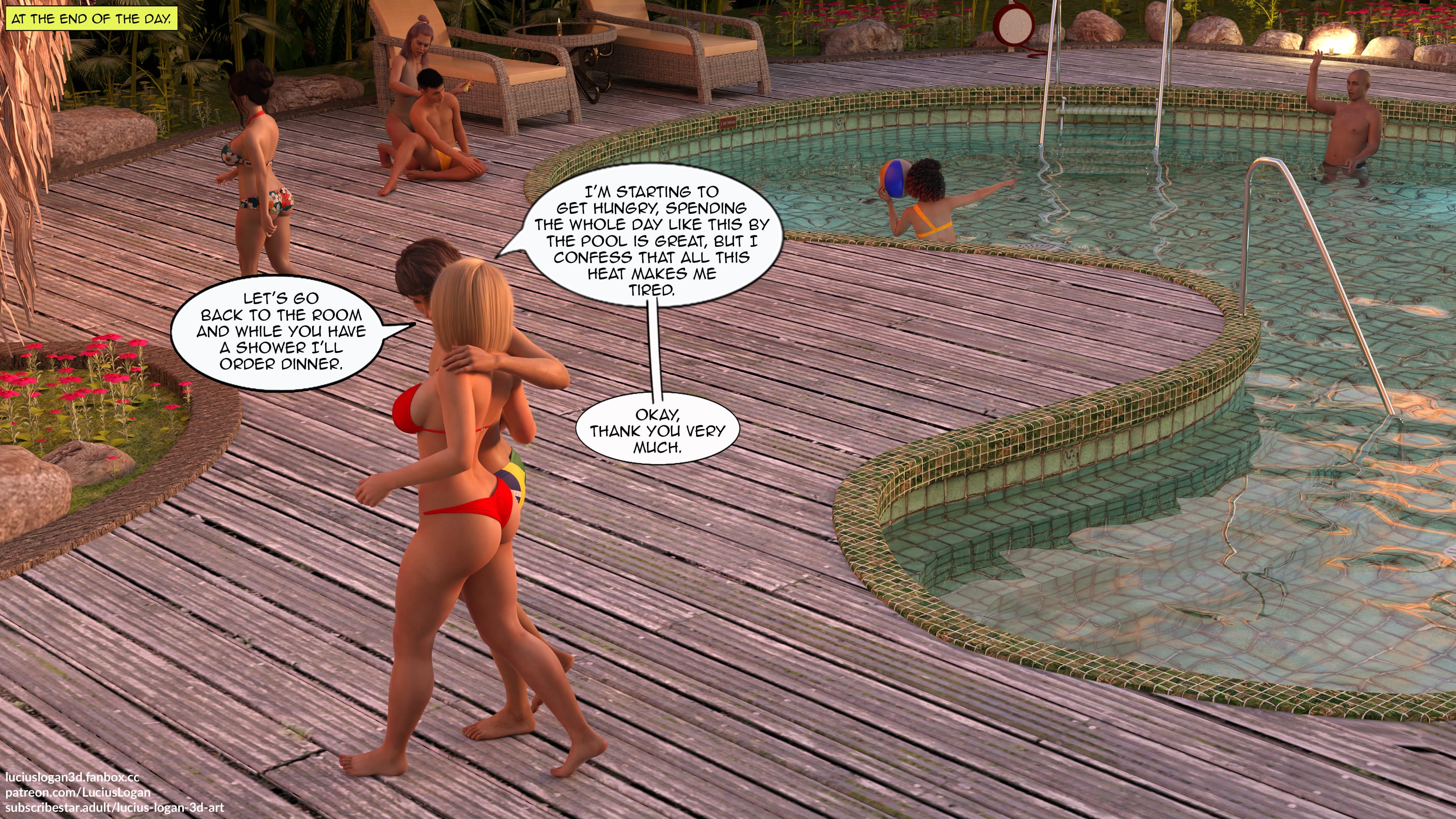 My New Girlfriend? [Lucius Logan] - Chapter 3 — Page 15