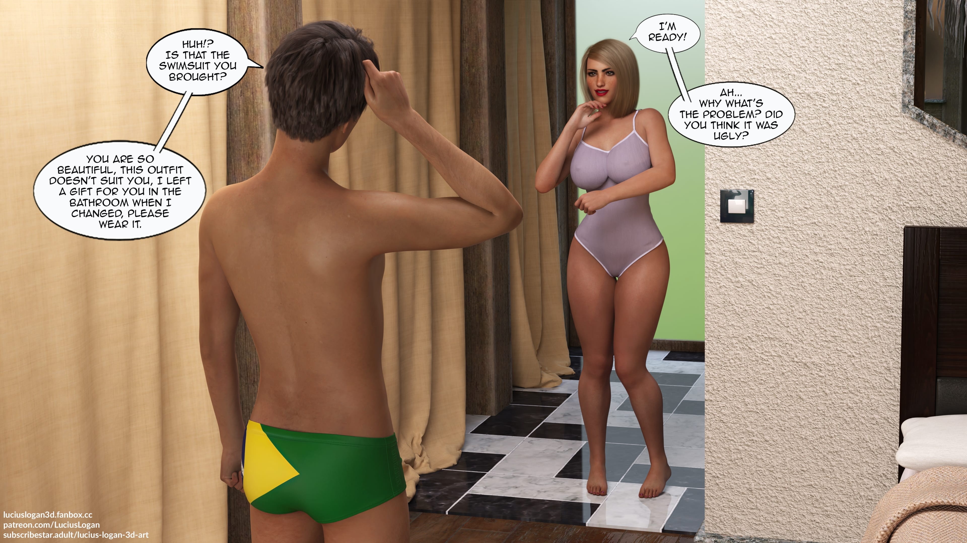 My New Girlfriend? [Lucius Logan] - Chapter 3 — Page 8