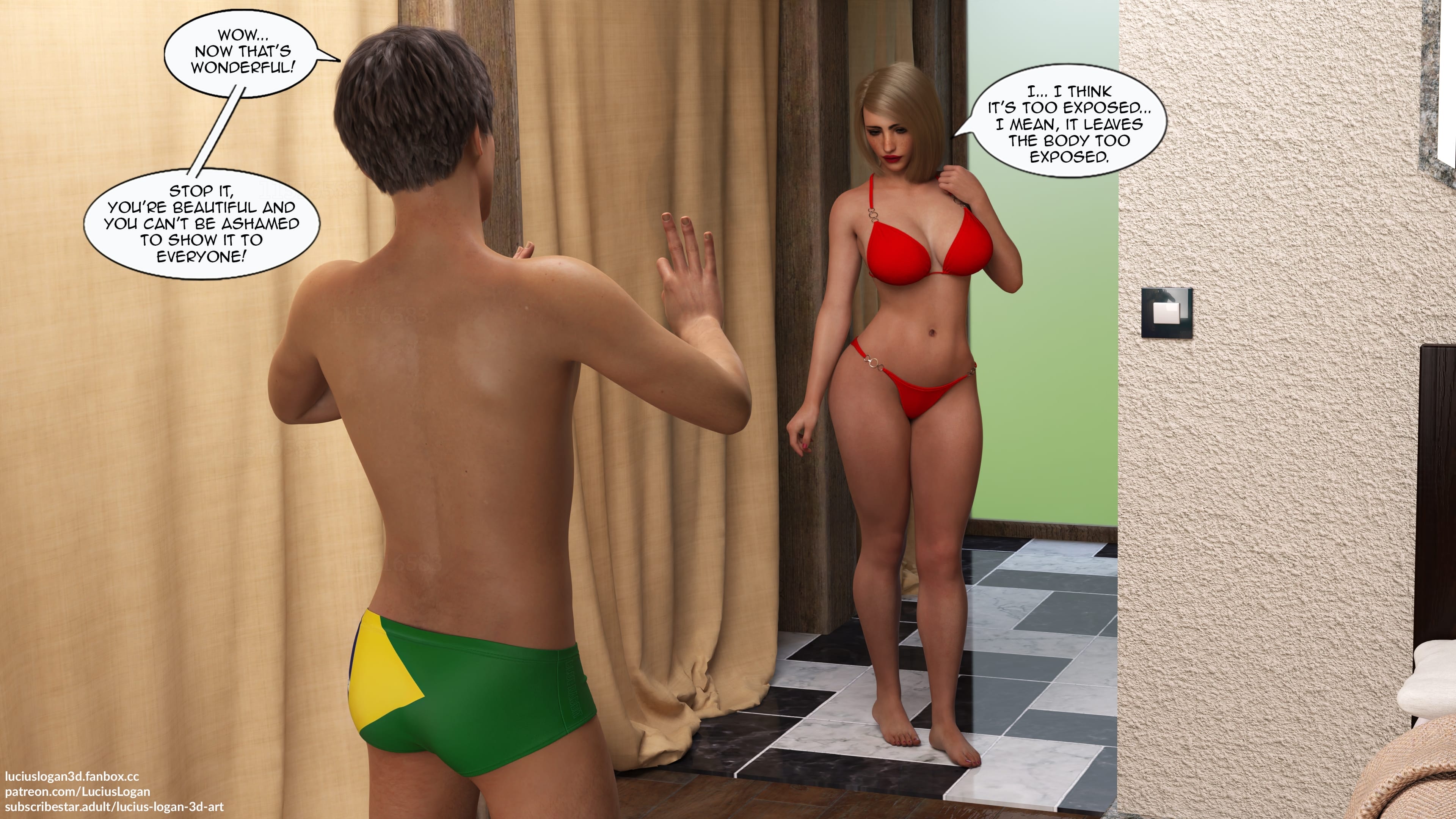 My New Girlfriend? [Lucius Logan] - Chapter 3 — Page 9