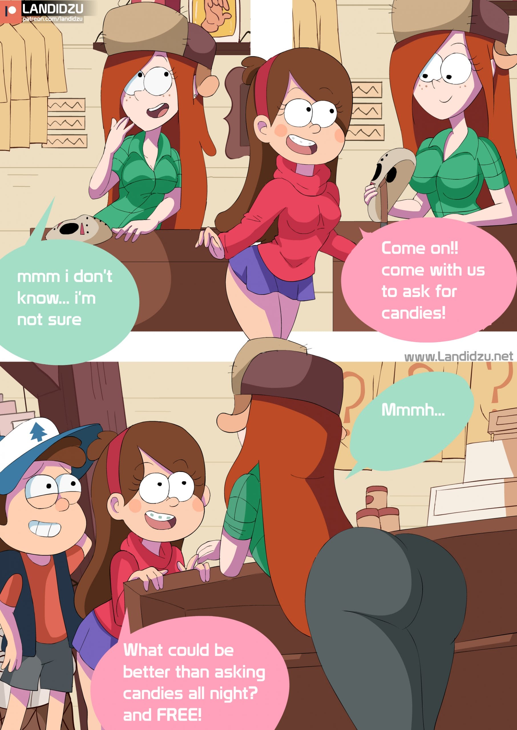 Trick or Treat (Gravity Falls) [Landidzu] - Chapter 1 — Page 9