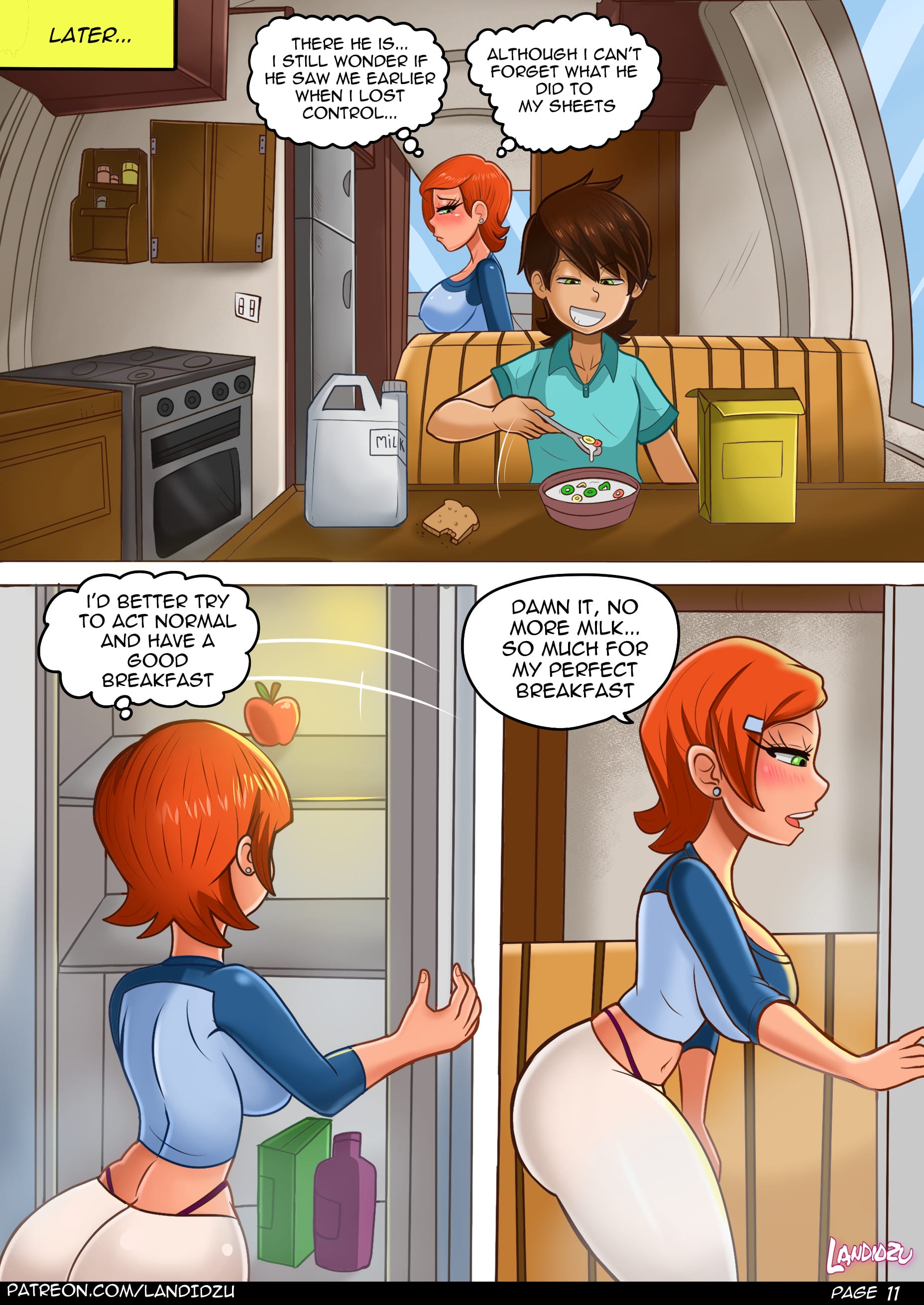 The Breakfast! (Ben 10) [Landidzu] - Chapter 1 — Page 13