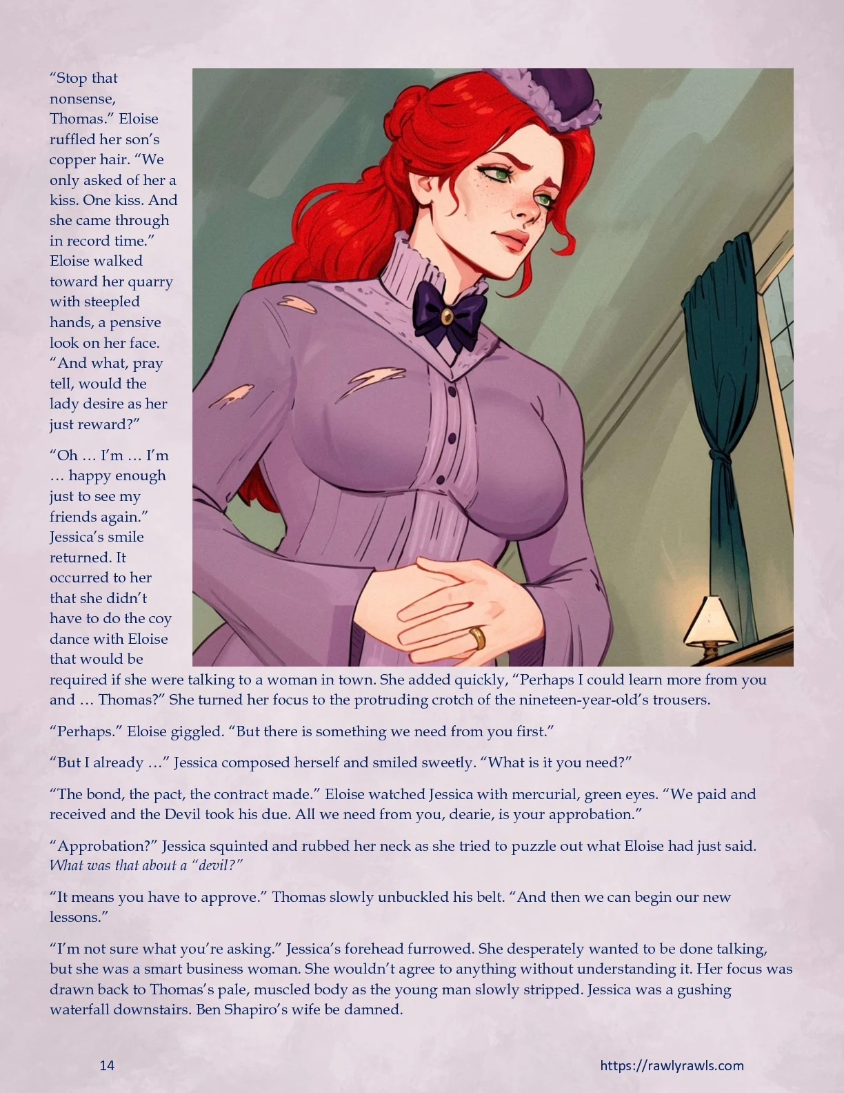 The Palmer Legacy [AkyraRayne , RawlyRawls] - Chapter 8 — Page 14