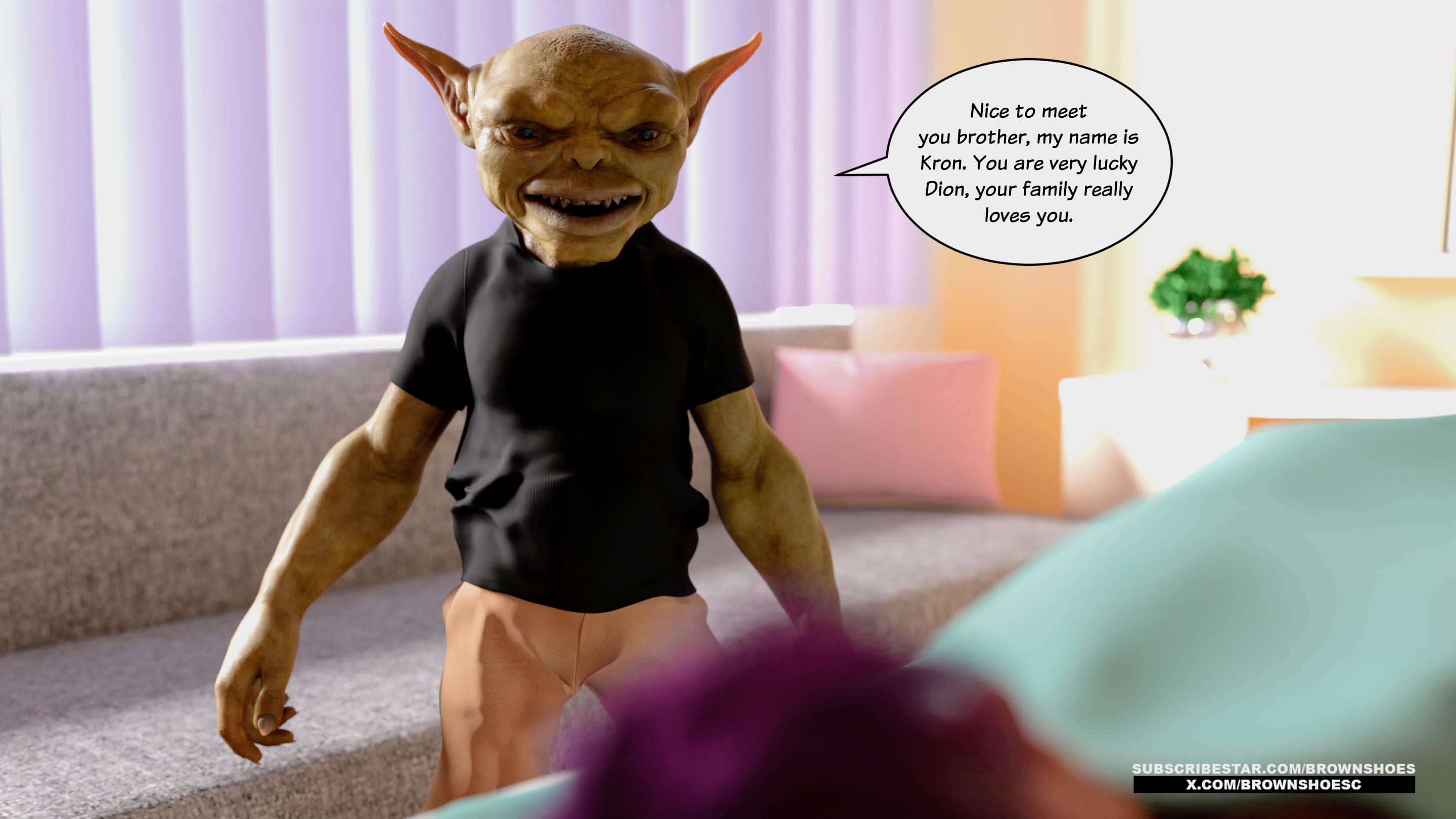 Goblins, Bimbos And Gods! [Brown Shoes] - Chapter 1 — Page 9