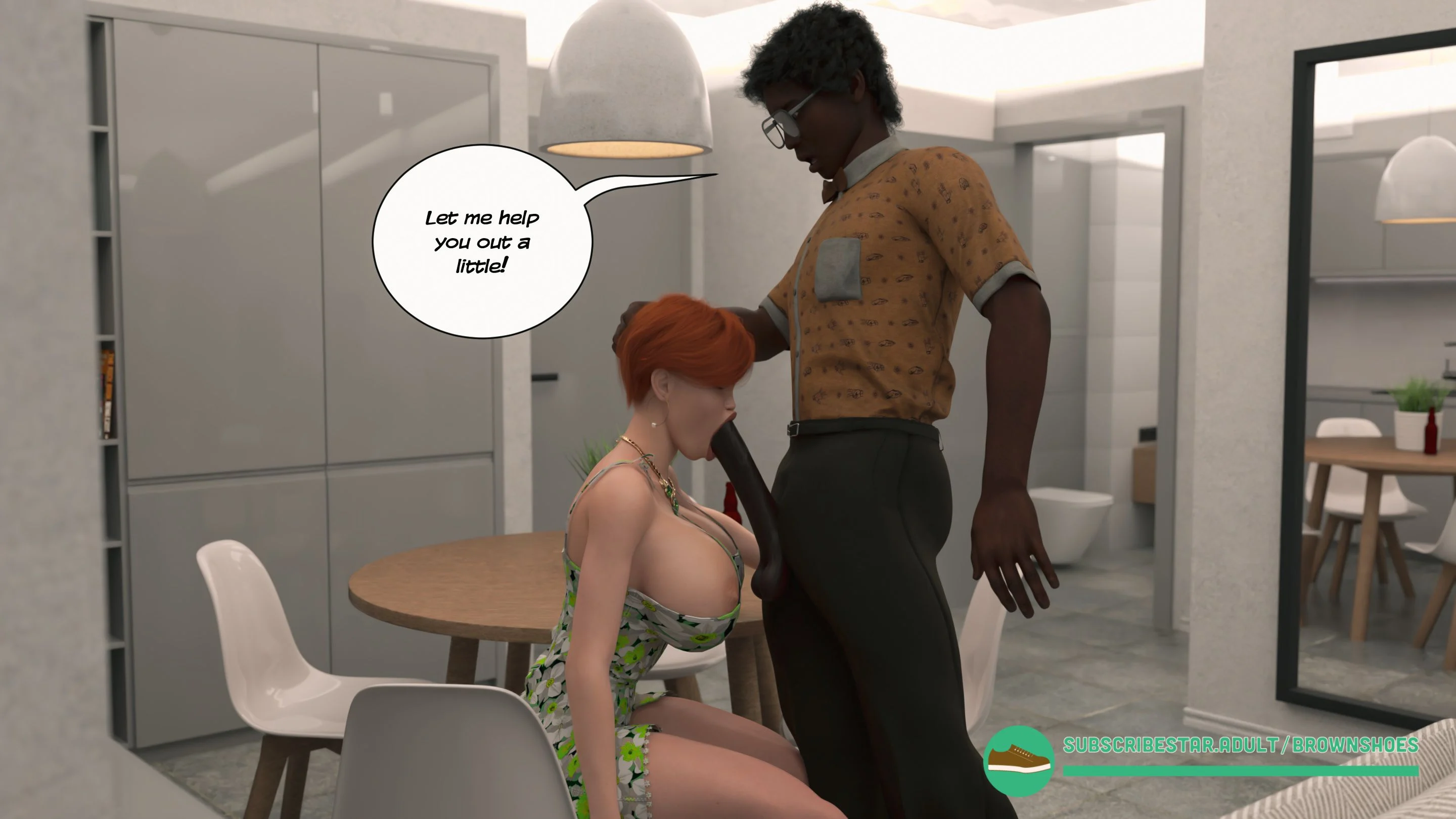 Blacked Home [Brown Shoes] - Chapter 2 — Page 56