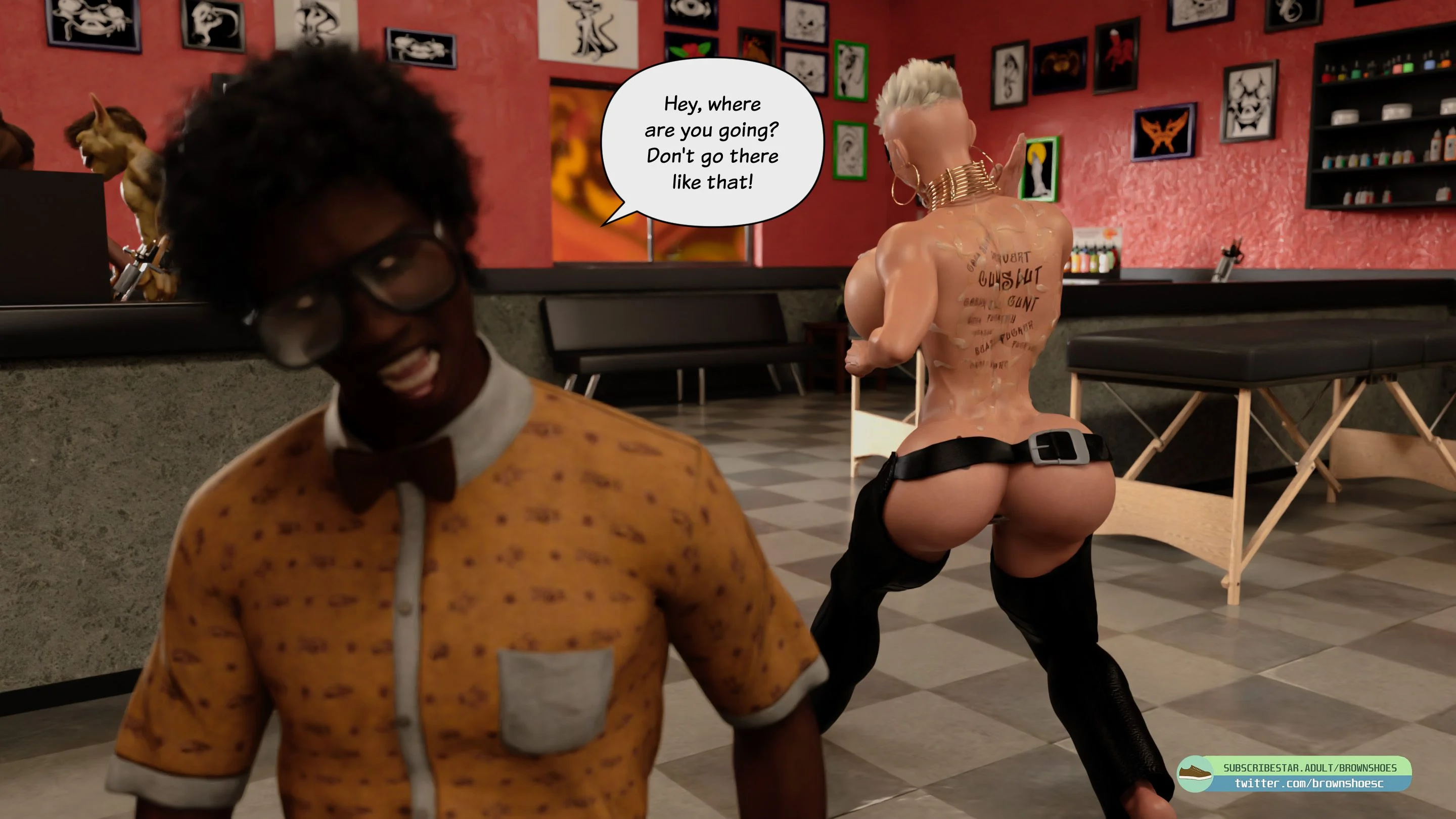 Blacked Home [Brown Shoes] - Chapter 7 — Page 59