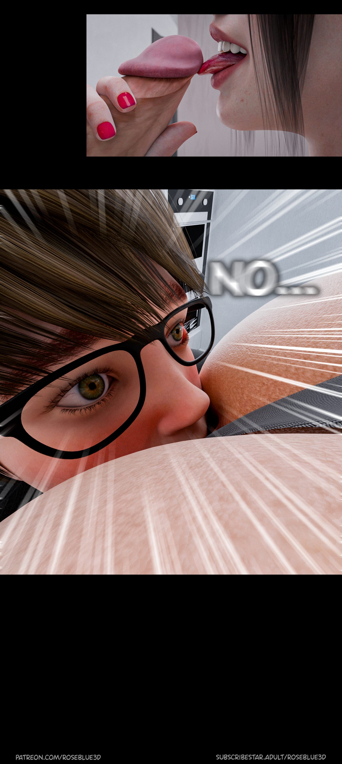 My Neighbor's Widow [Rose Blue 3D] - Chapter 36 — Page 31