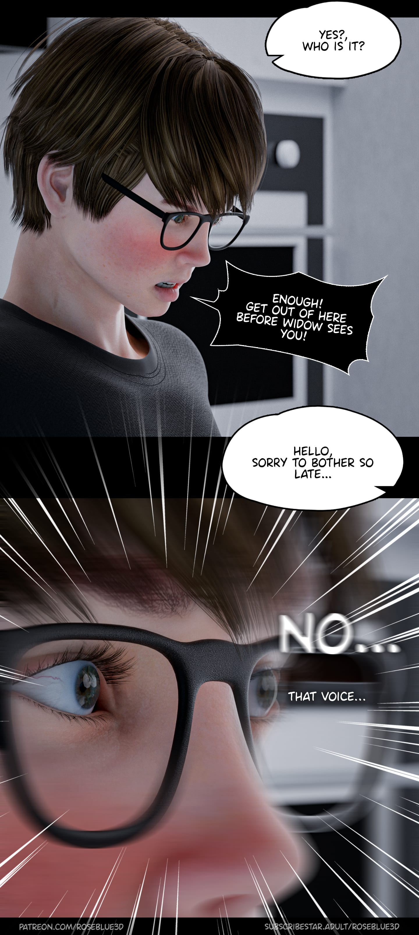 My Neighbor's Widow [Rose Blue 3D] - Chapter 36 — Page 78