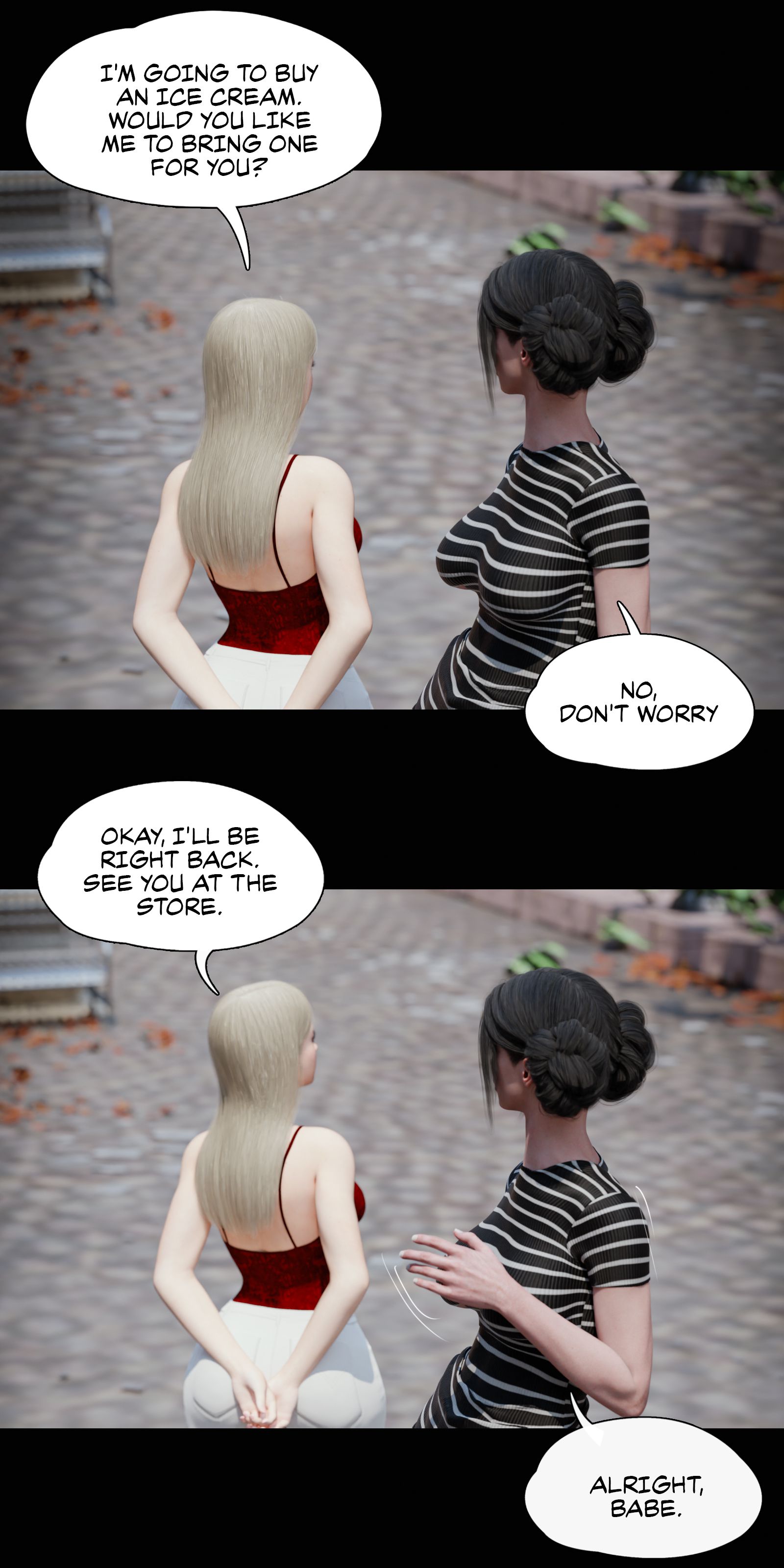 My Neighbor's Widow [Rose Blue 3D] - Chapter 5 — Page 103