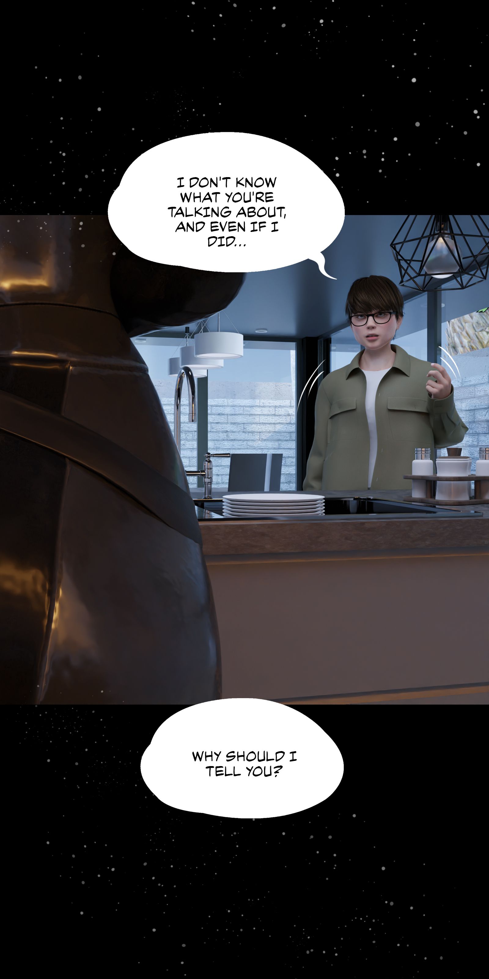 My Neighbor's Widow [Rose Blue 3D] - Chapter 5 — Page 44