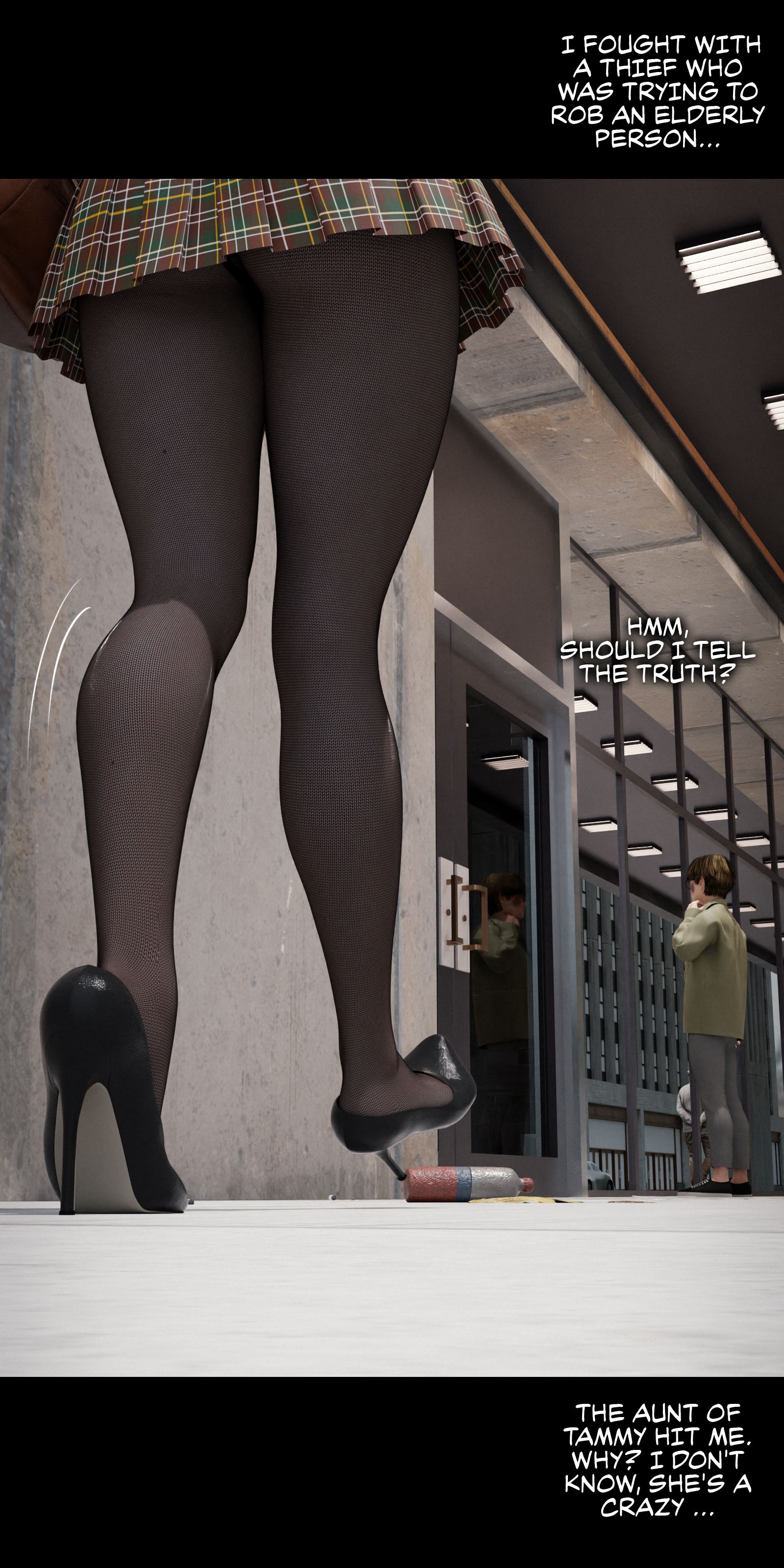 My Neighbor's Widow [Rose Blue 3D] - Chapter 5 — Page 70