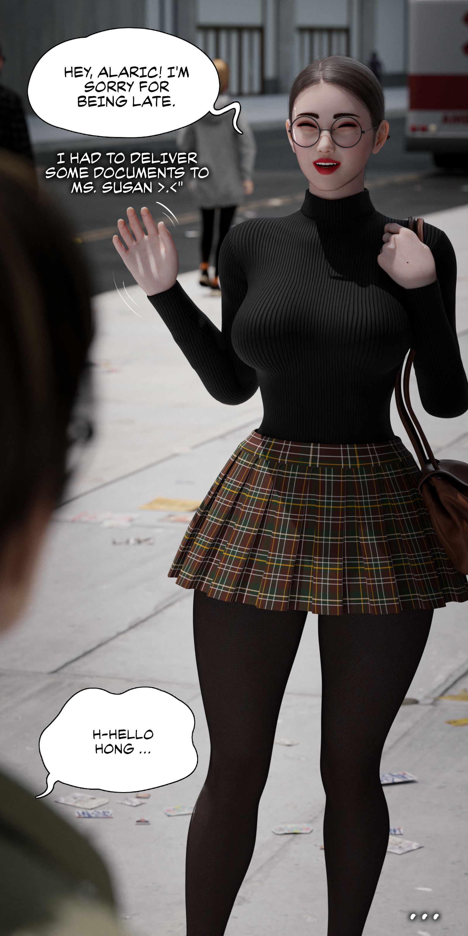 My Neighbor's Widow [Rose Blue 3D] - Chapter 5 — Page 71