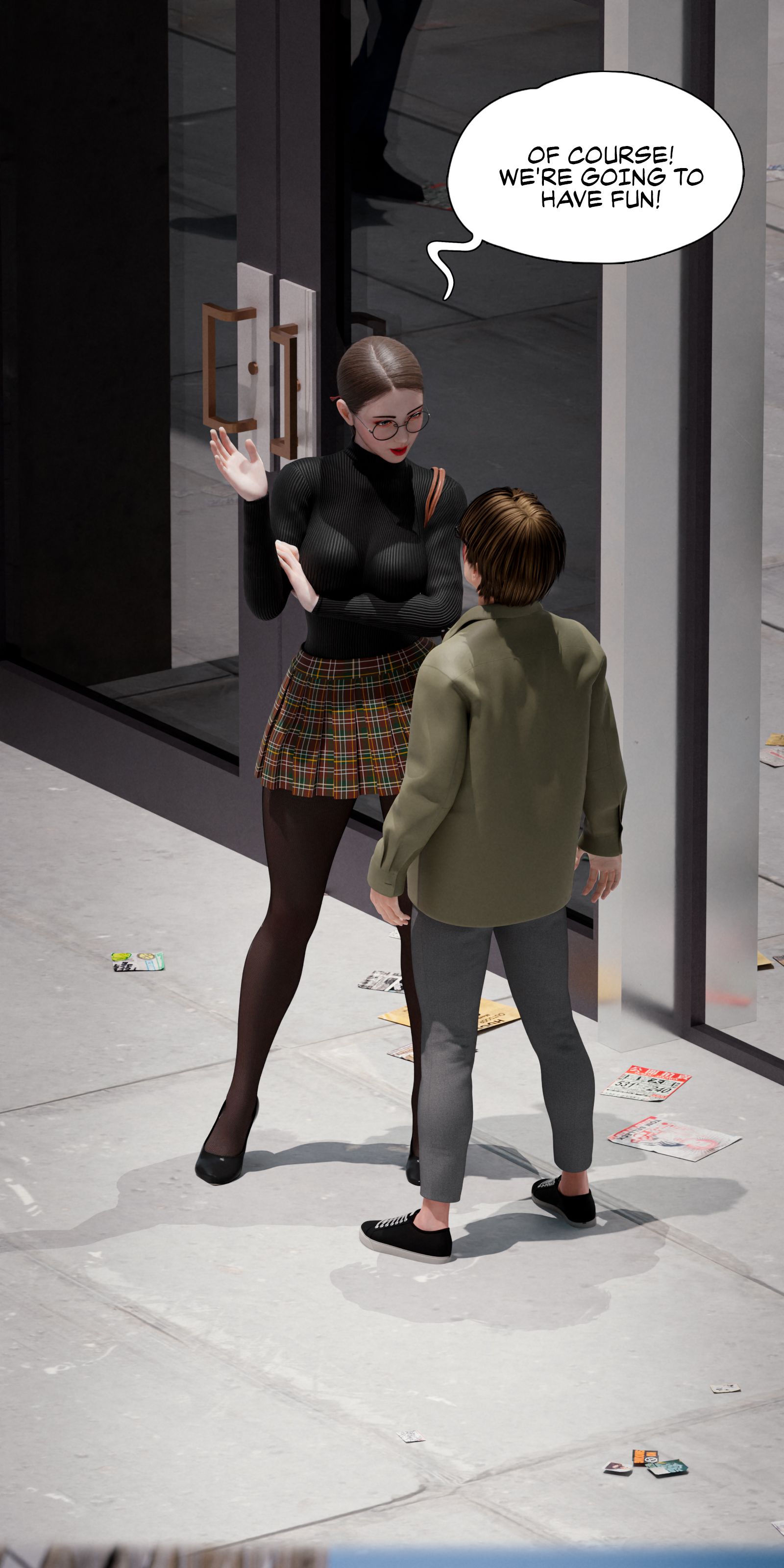 My Neighbor's Widow [Rose Blue 3D] - Chapter 5 — Page 75