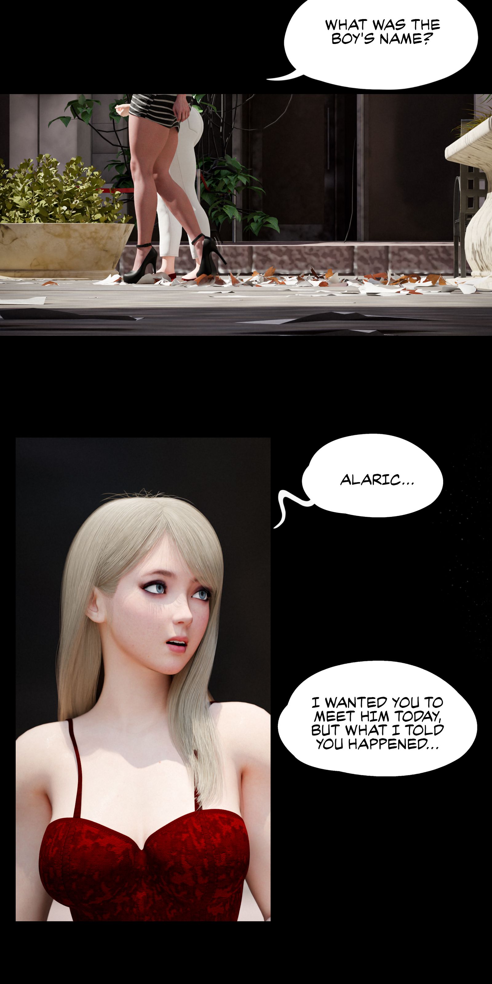 My Neighbor's Widow [Rose Blue 3D] - Chapter 5 — Page 87