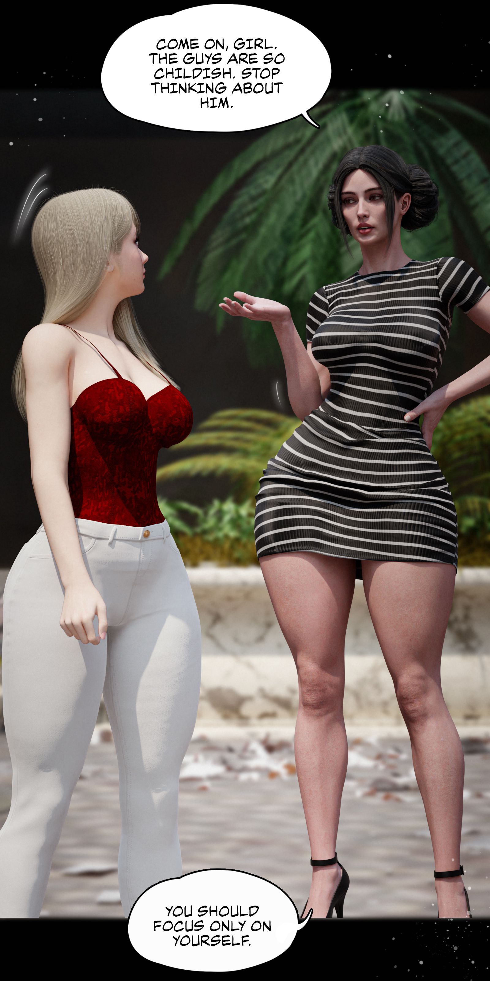 My Neighbor's Widow [Rose Blue 3D] - Chapter 5 — Page 93