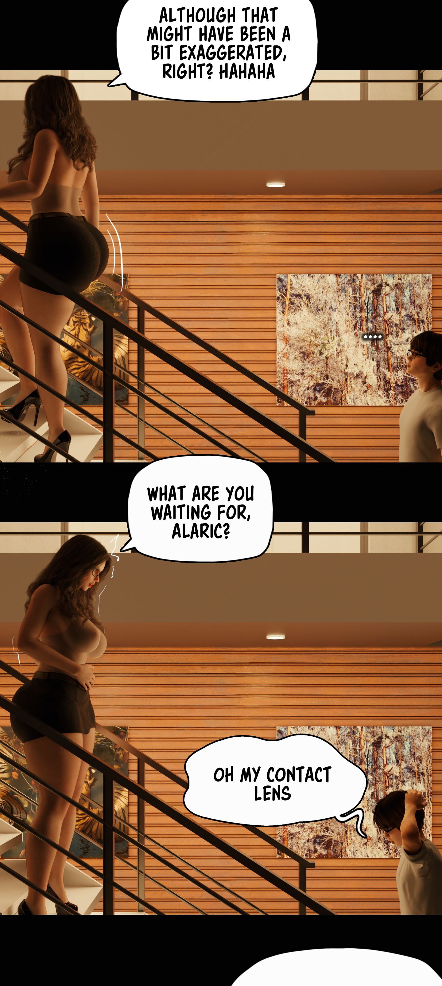 My Neighbor's Widow [Rose Blue 3D] - Chapter 8 — Page 14