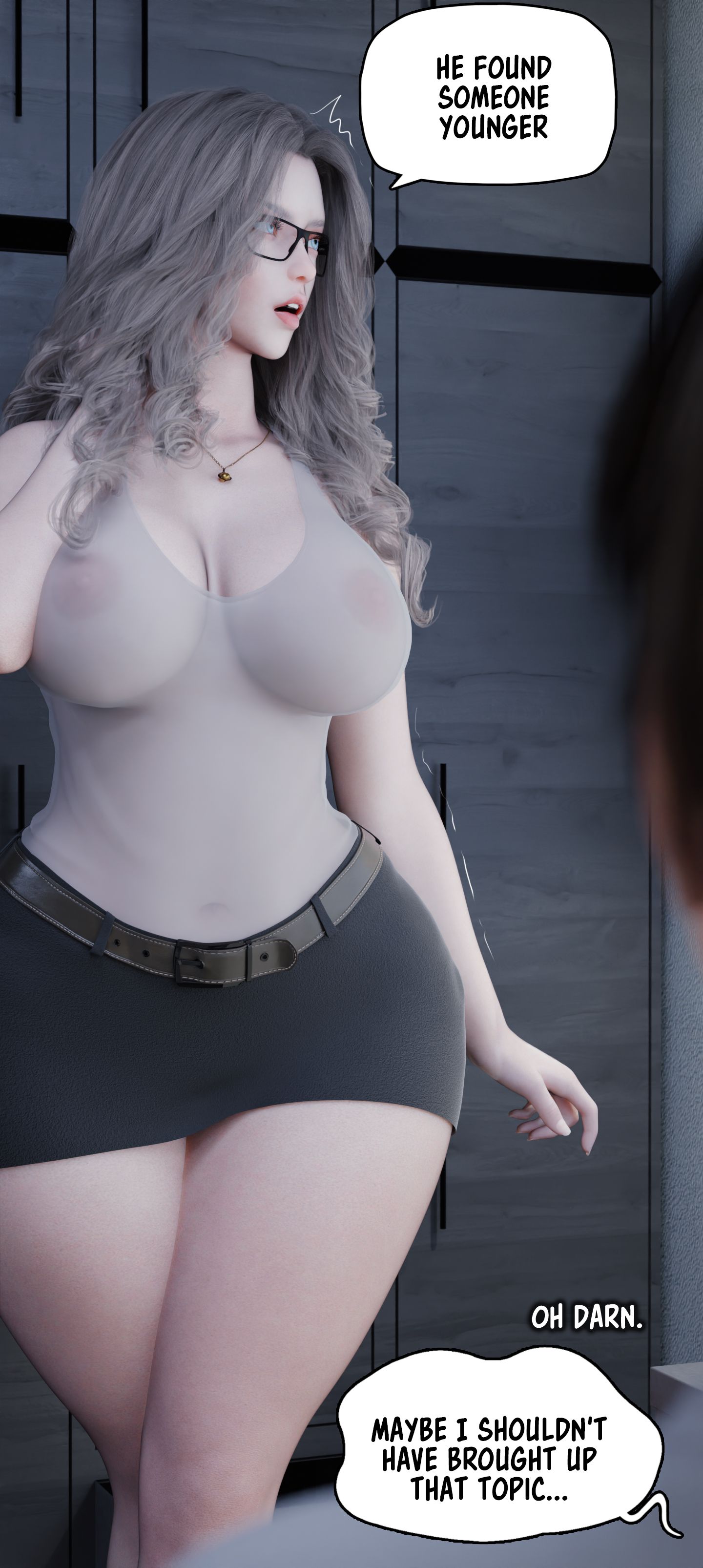 My Neighbor's Widow [Rose Blue 3D] - Chapter 8 — Page 23