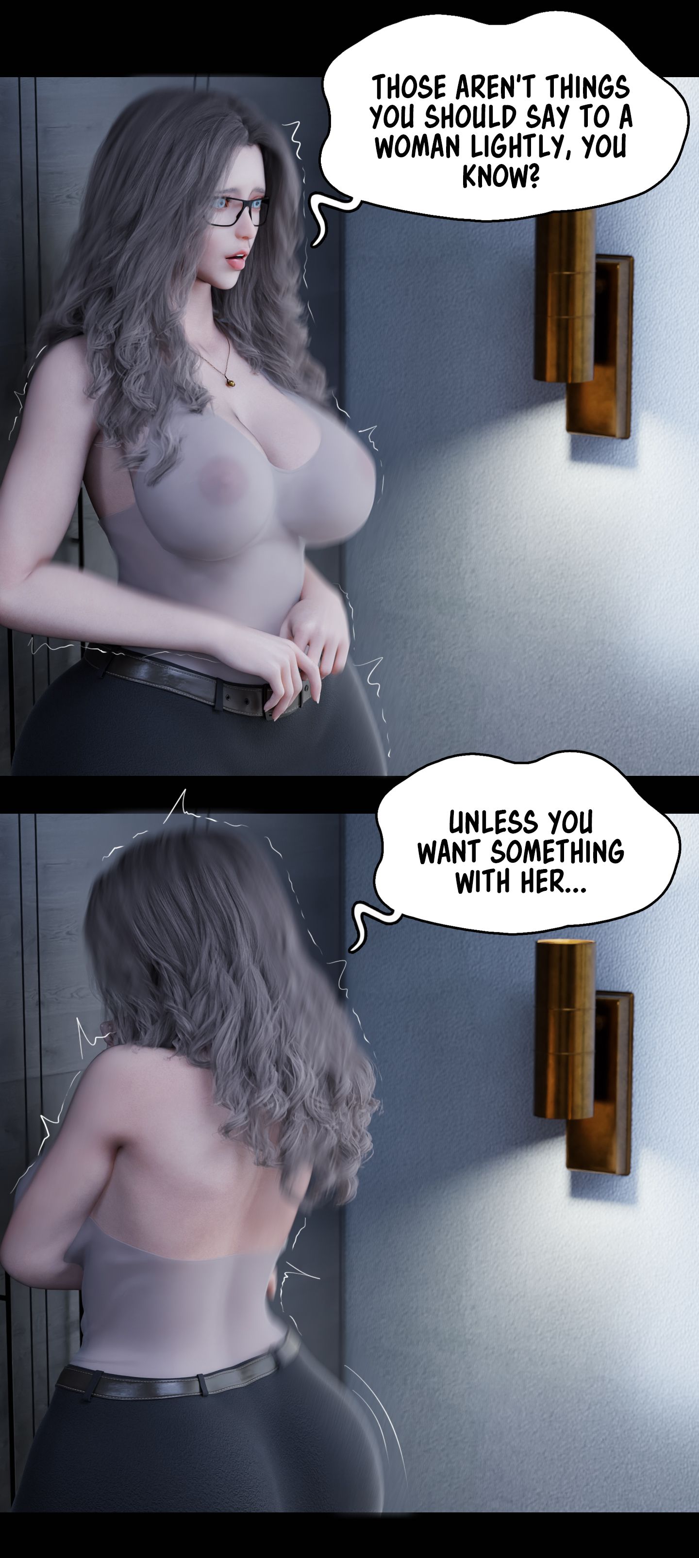 My Neighbor's Widow [Rose Blue 3D] - Chapter 8 — Page 32