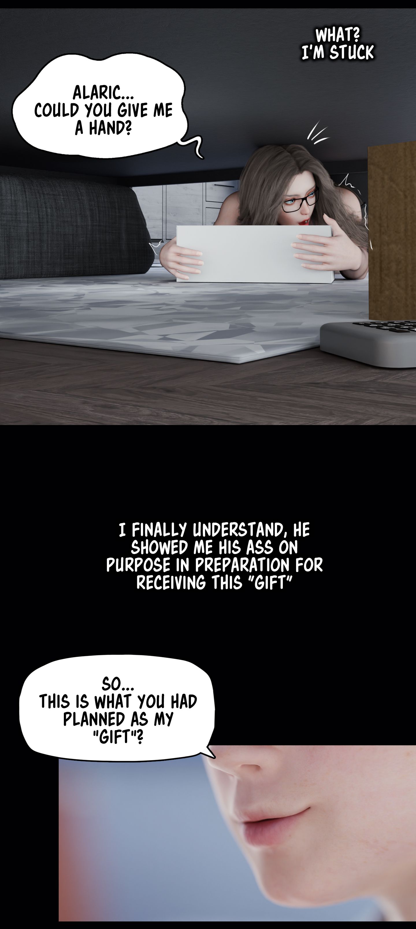 My Neighbor's Widow [Rose Blue 3D] - Chapter 8 — Page 42