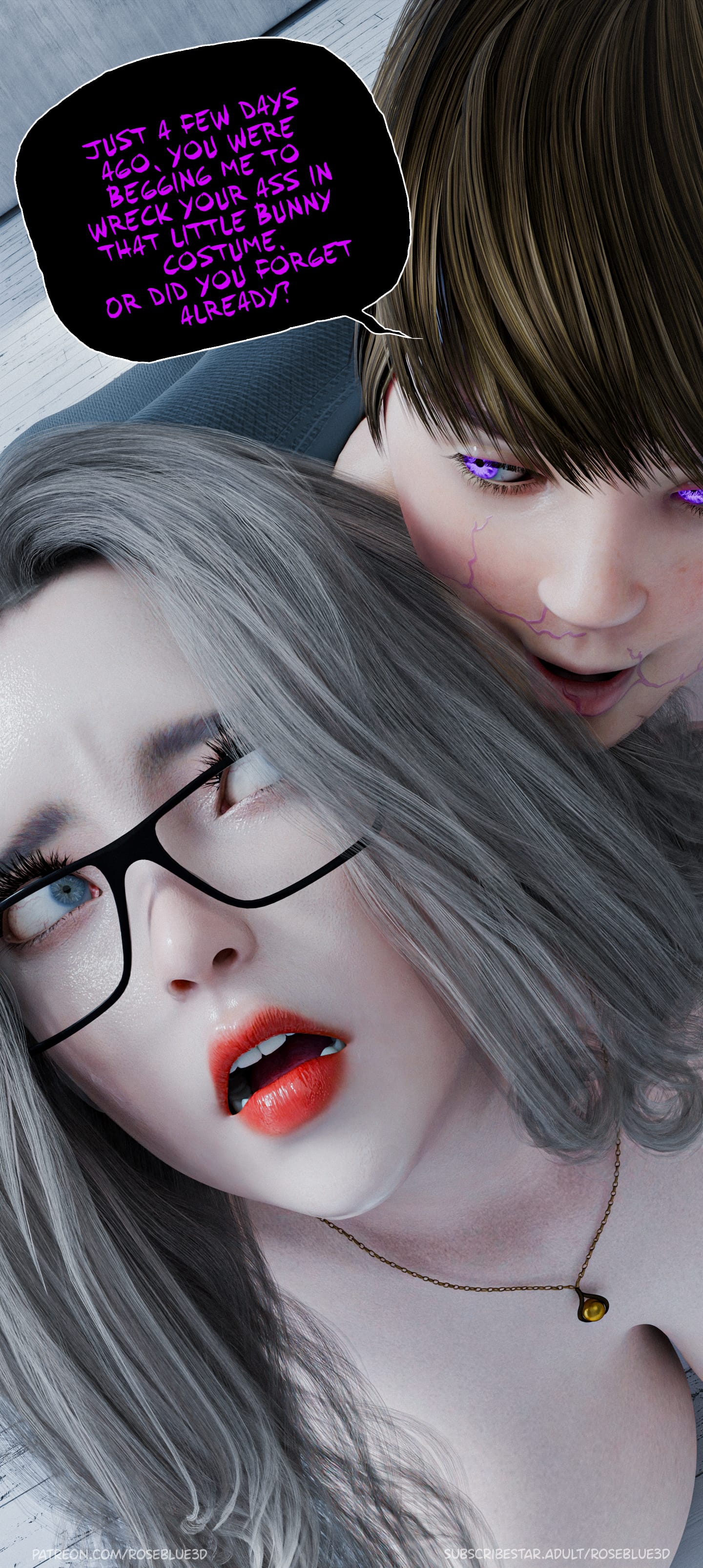 My Neighbor's Widow [Rose Blue 3D] - Chapter 39 — Page 78