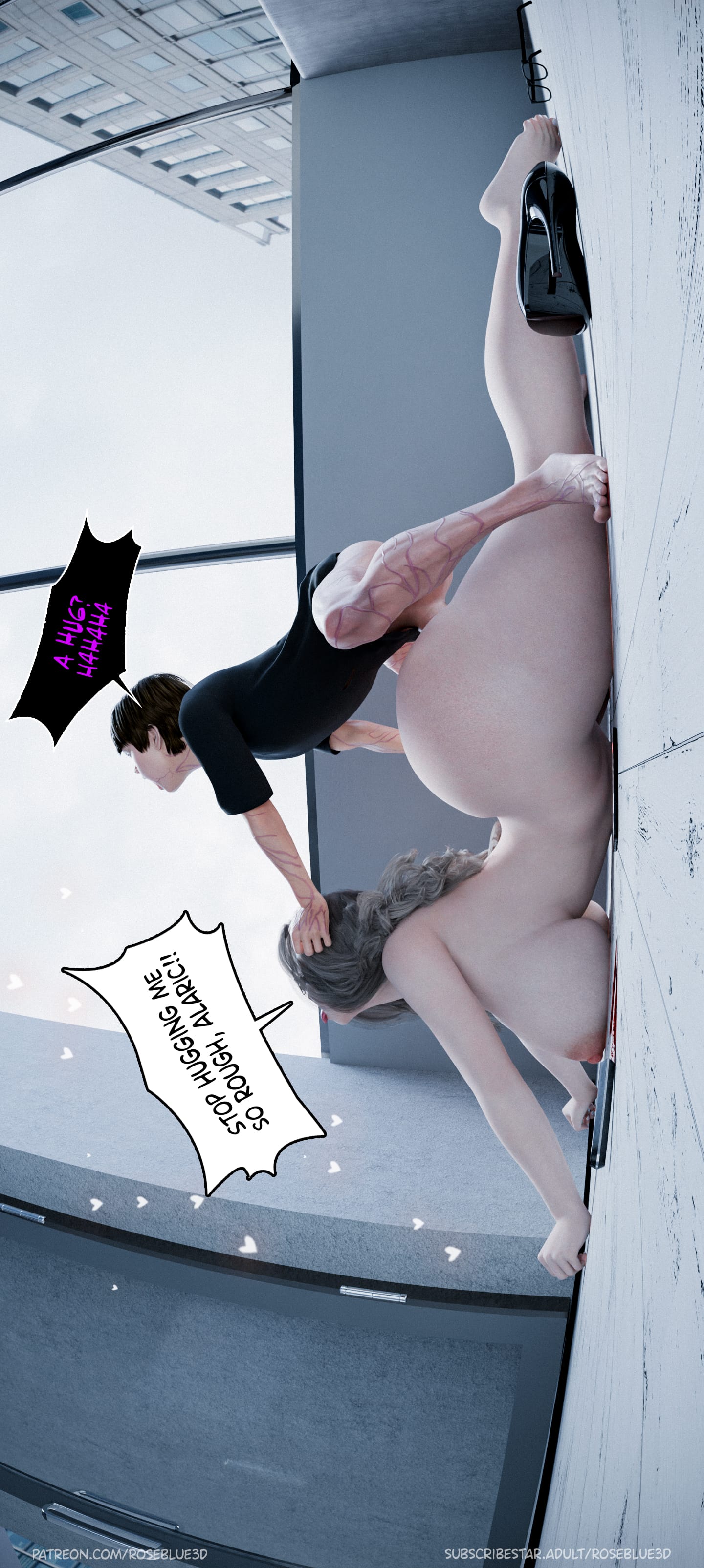 My Neighbor's Widow [Rose Blue 3D] - Chapter 39 — Page 87